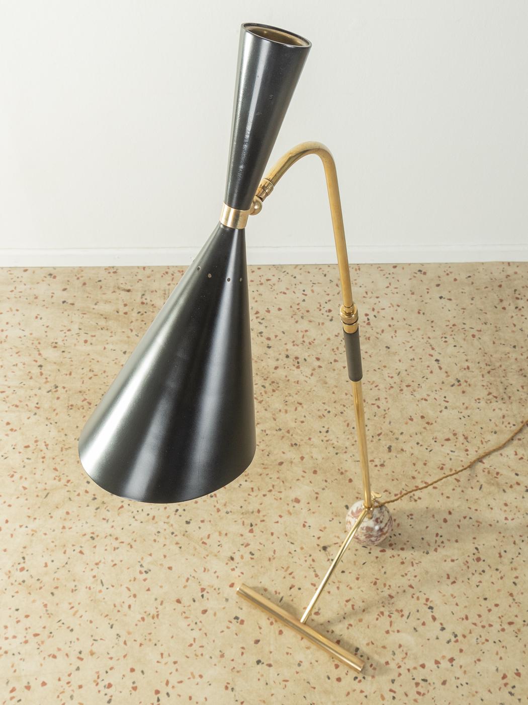 Stilnovo Italian Floor Lamp with Marble Stand 3