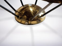 Stilnovo, Italian Mid-Century Modern, Brass Applique "Model 1036", 1950
