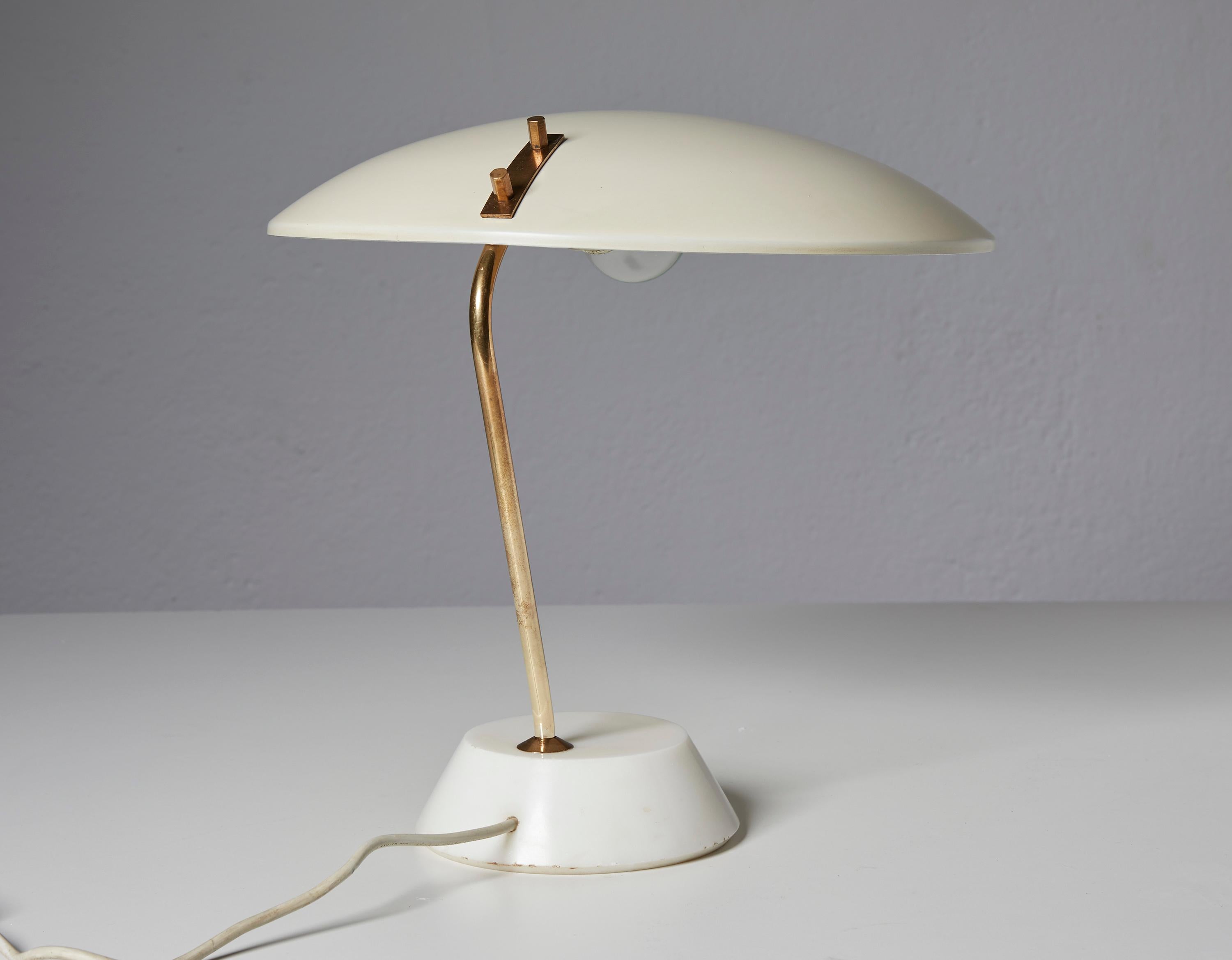 Mid-20th Century Stilnovo Lamp Bruno Gatta, Model 8023, Carrara White Marble Base, 1960