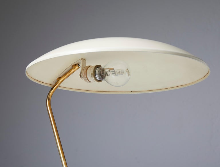 Stilnovo Lamp Bruno Gatta, Model 8023, Carrara White Marble Base, 1960 at  1stDibs