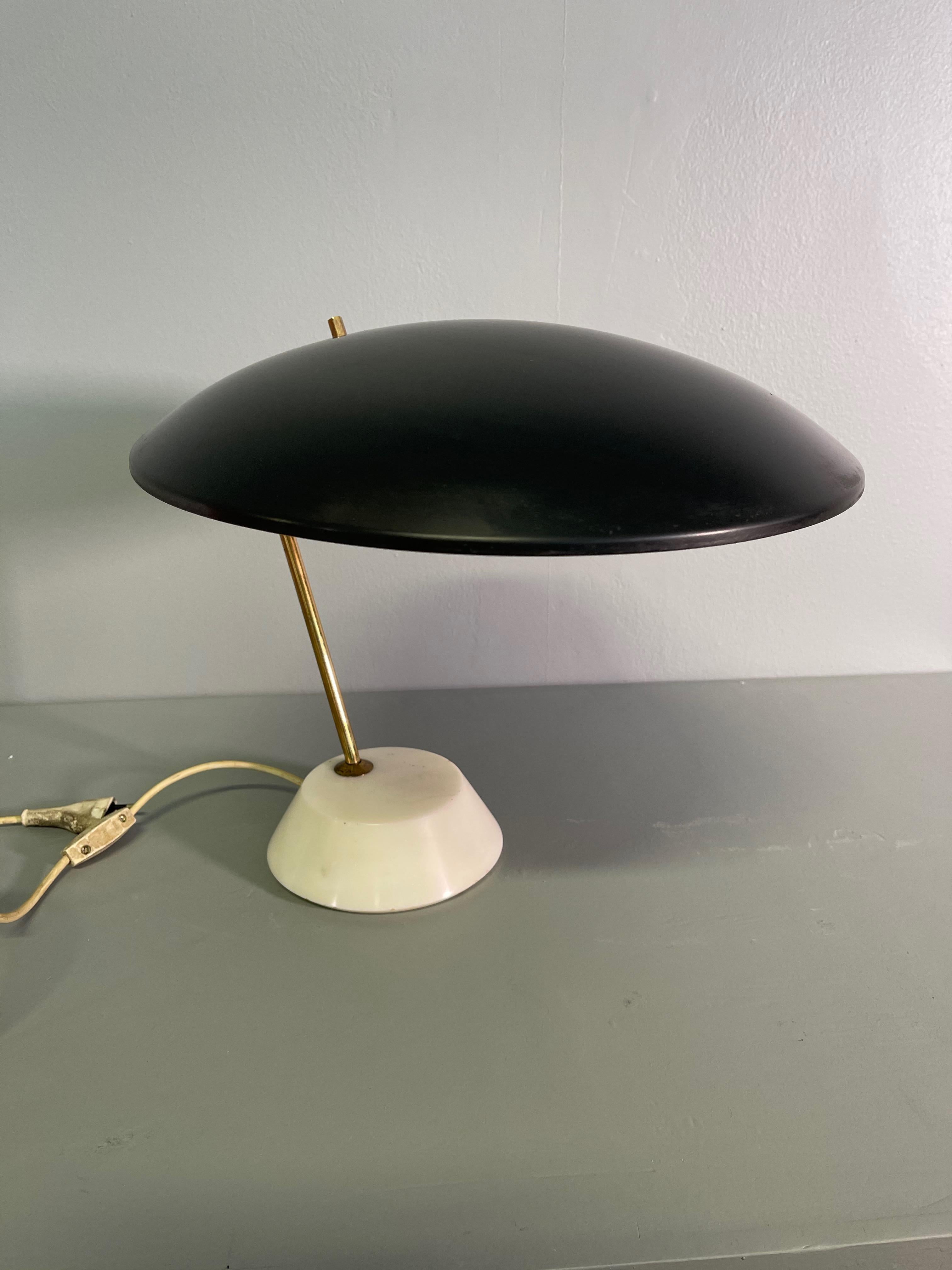 Stilnovo Lamp Bruno Gatta, Model 8023 Publisher's Label, 1960s 1