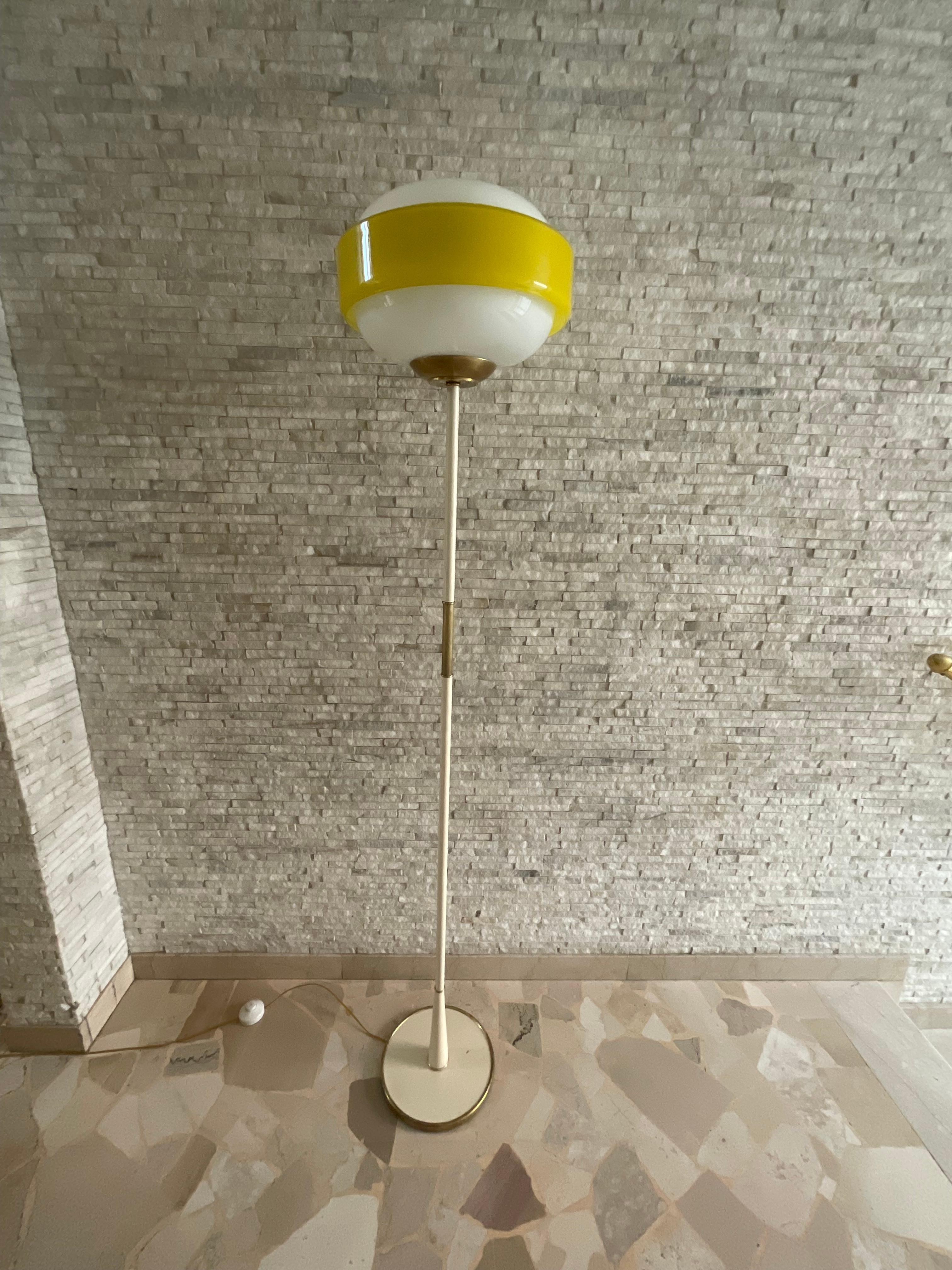 STILNOVO-GAETANO SCOLARI  Lampada da terra, Anni 50, hergestellt in Italien, Vintage-Design im Angebot 2