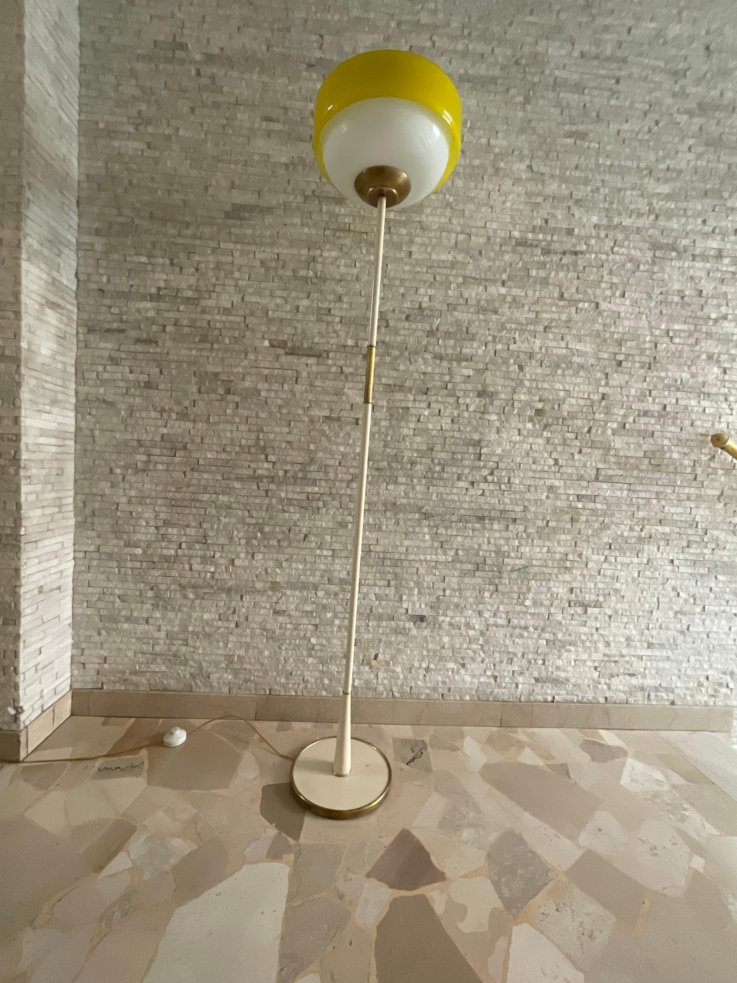 STILNOVO-GAETANO SCOLARI  Lampada da terra, Anni 50, hergestellt in Italien, Vintage-Design im Angebot 3