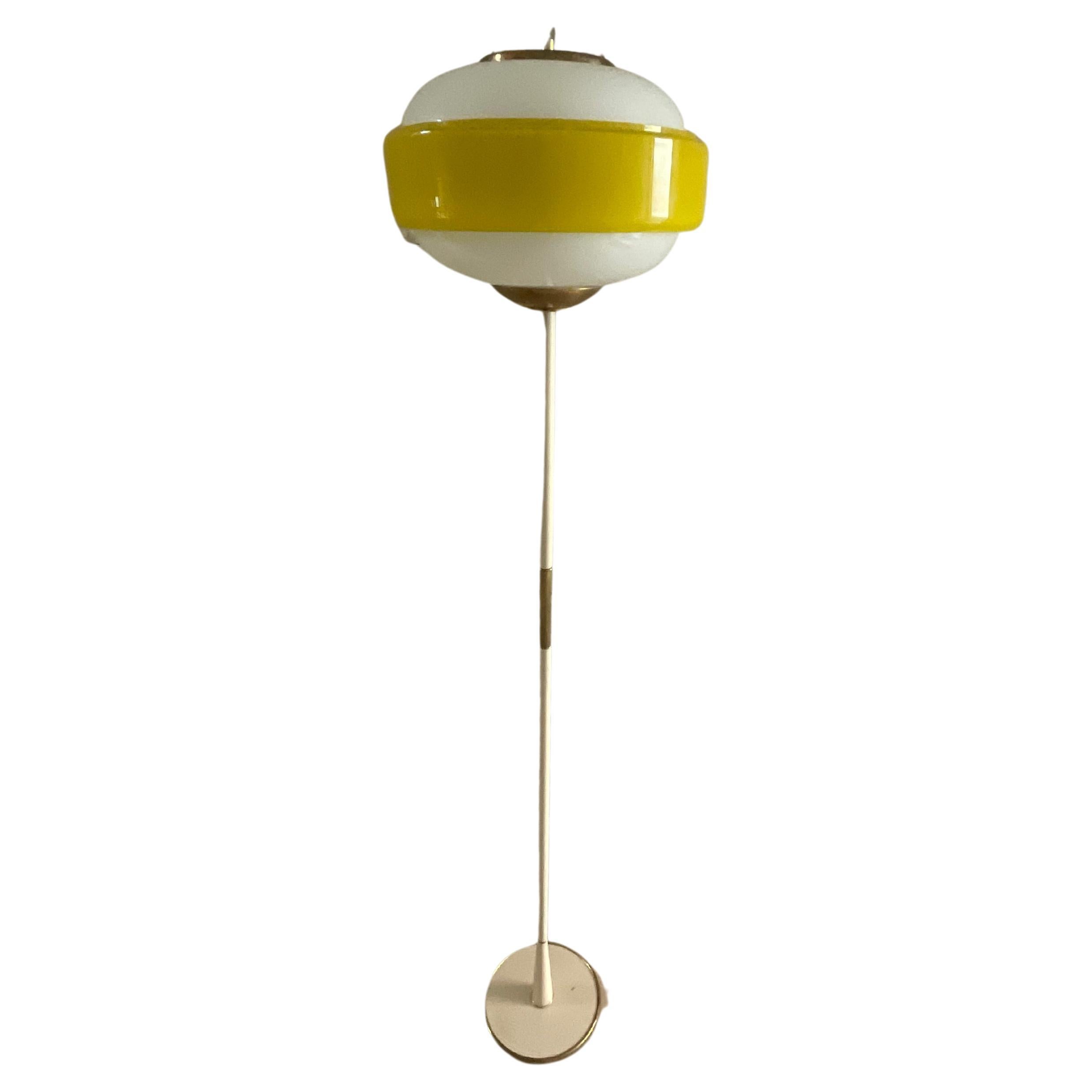 STILNOVO-GAETANO SCOLARI  Lampada da terra Anni 50, Made in Italy Vintage Design For Sale