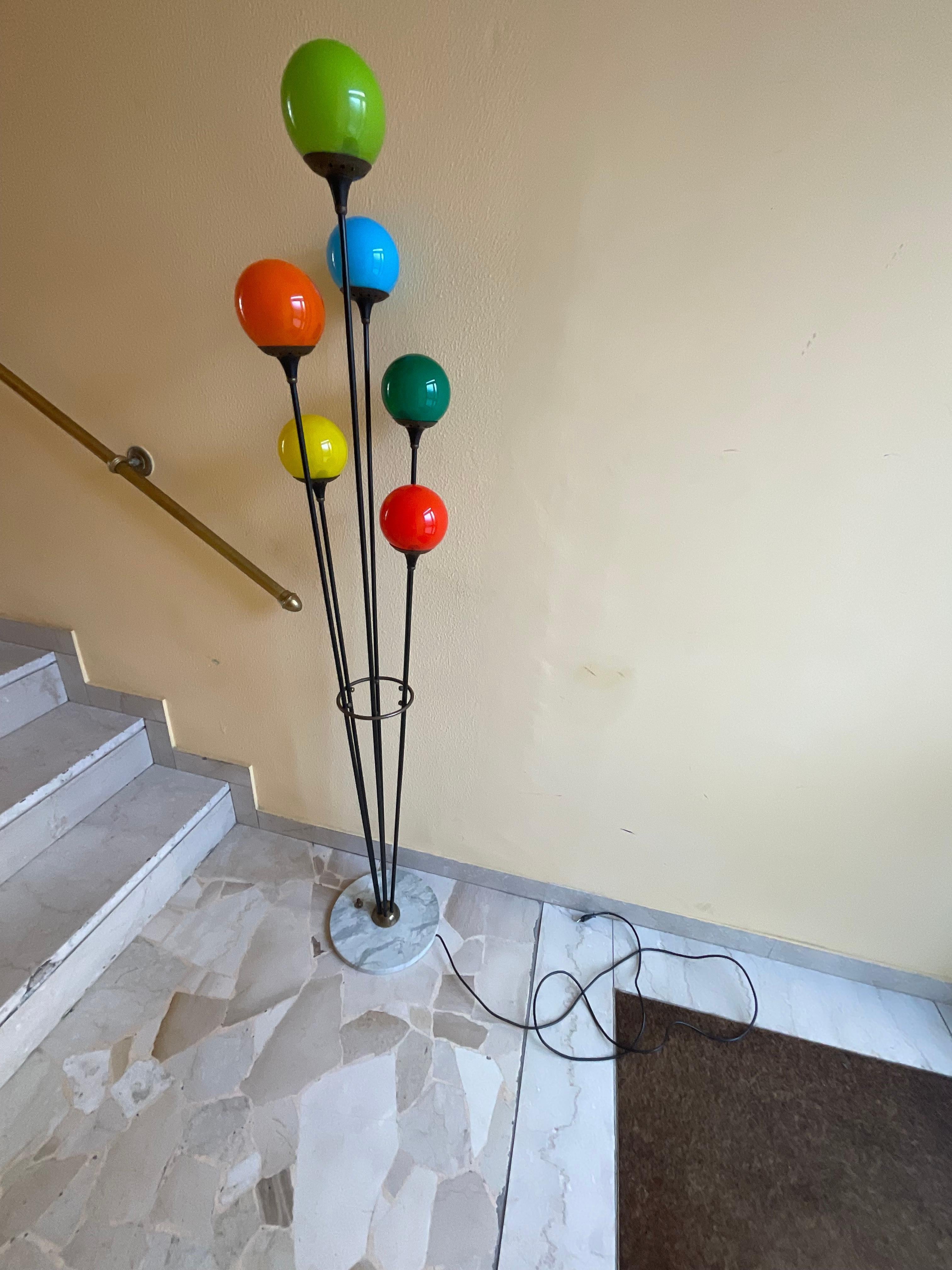 STILNOVO - Floor Lamp - Midcentury 20th Century  For Sale 4