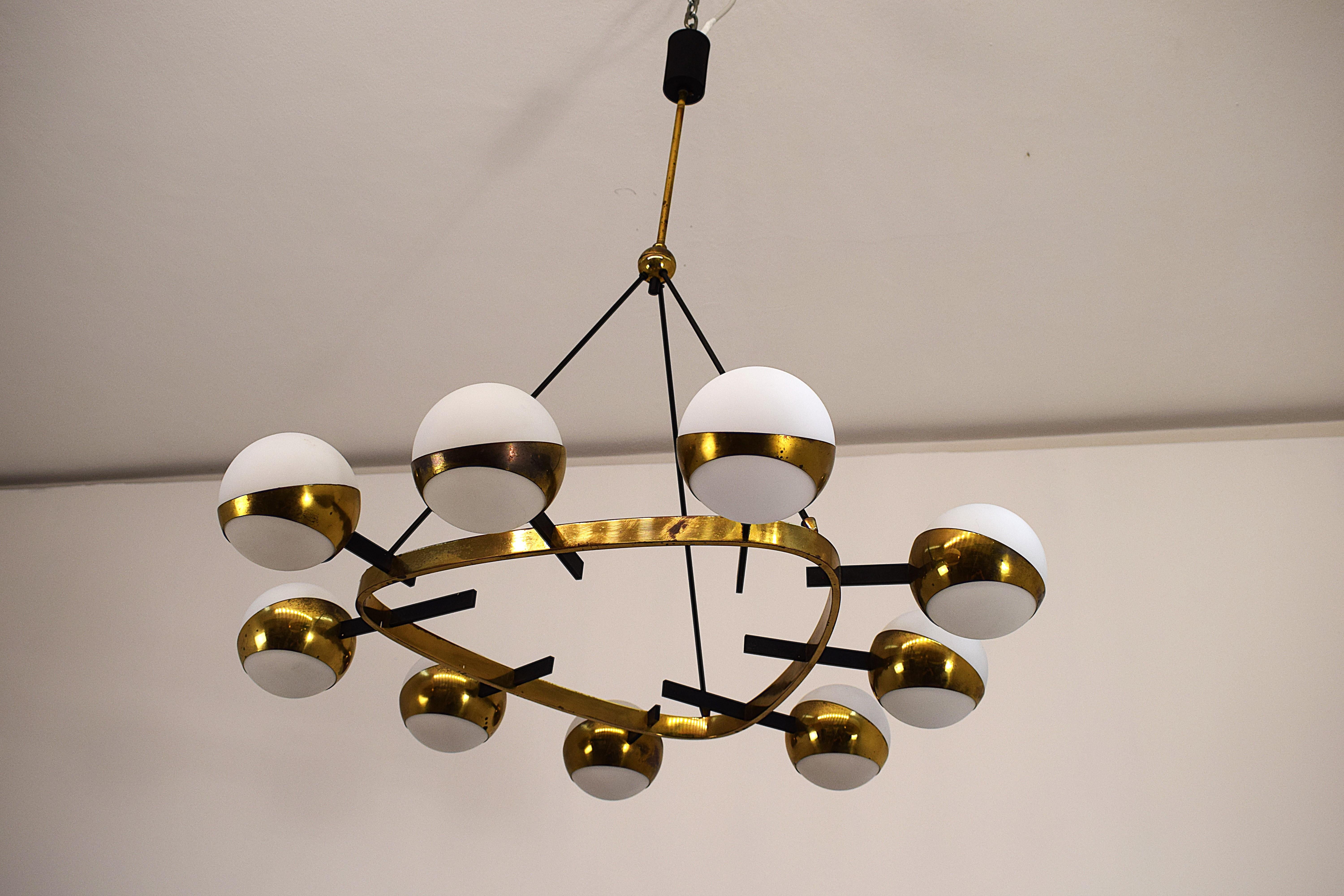 Stilnovo - Lampadario, 1950 Italian en venta