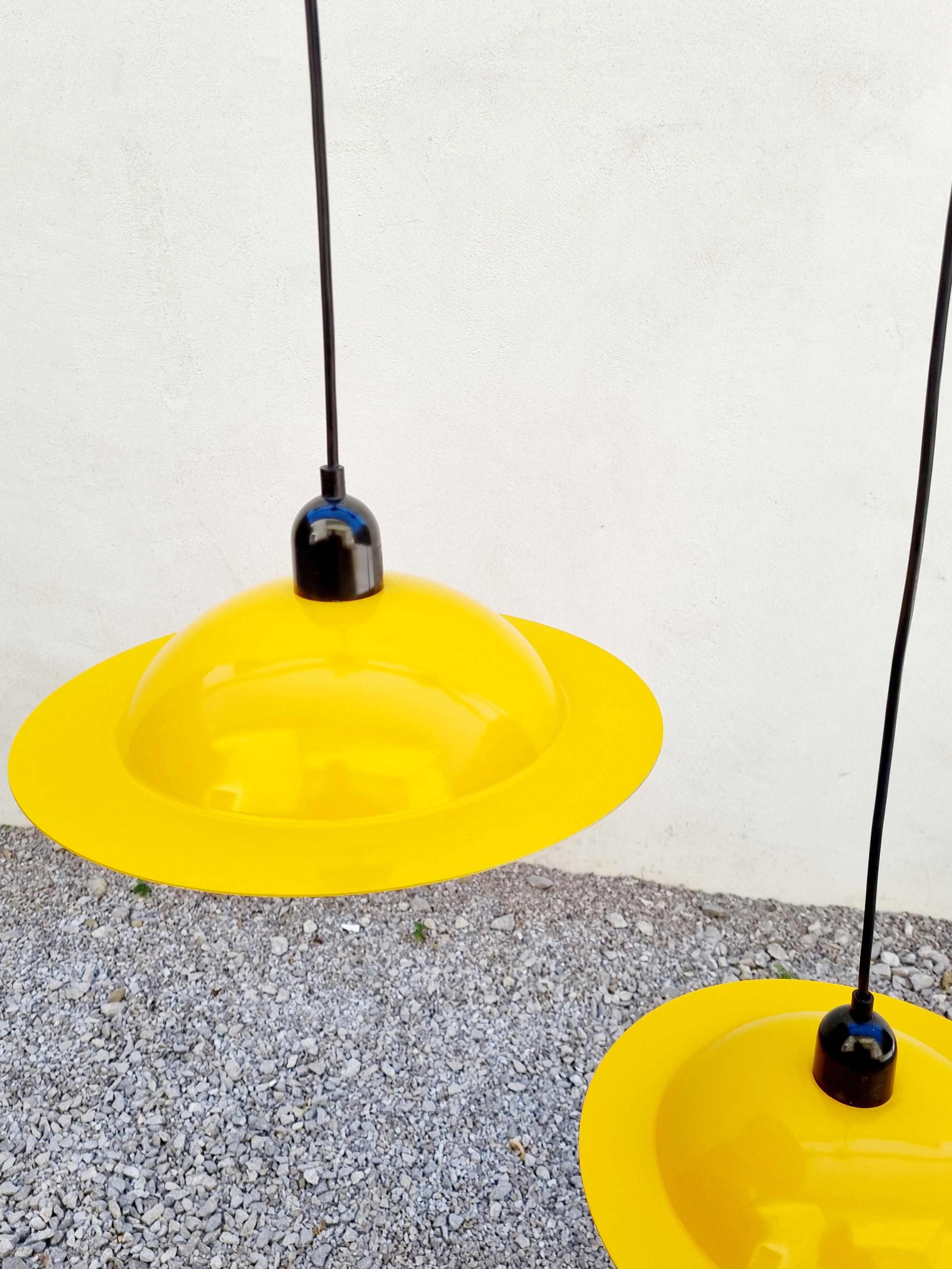 Stilnovo Lampiatta Pendant Lamps by Jonathan De Pas & Donato D'Urbino, Italy 70s For Sale 4