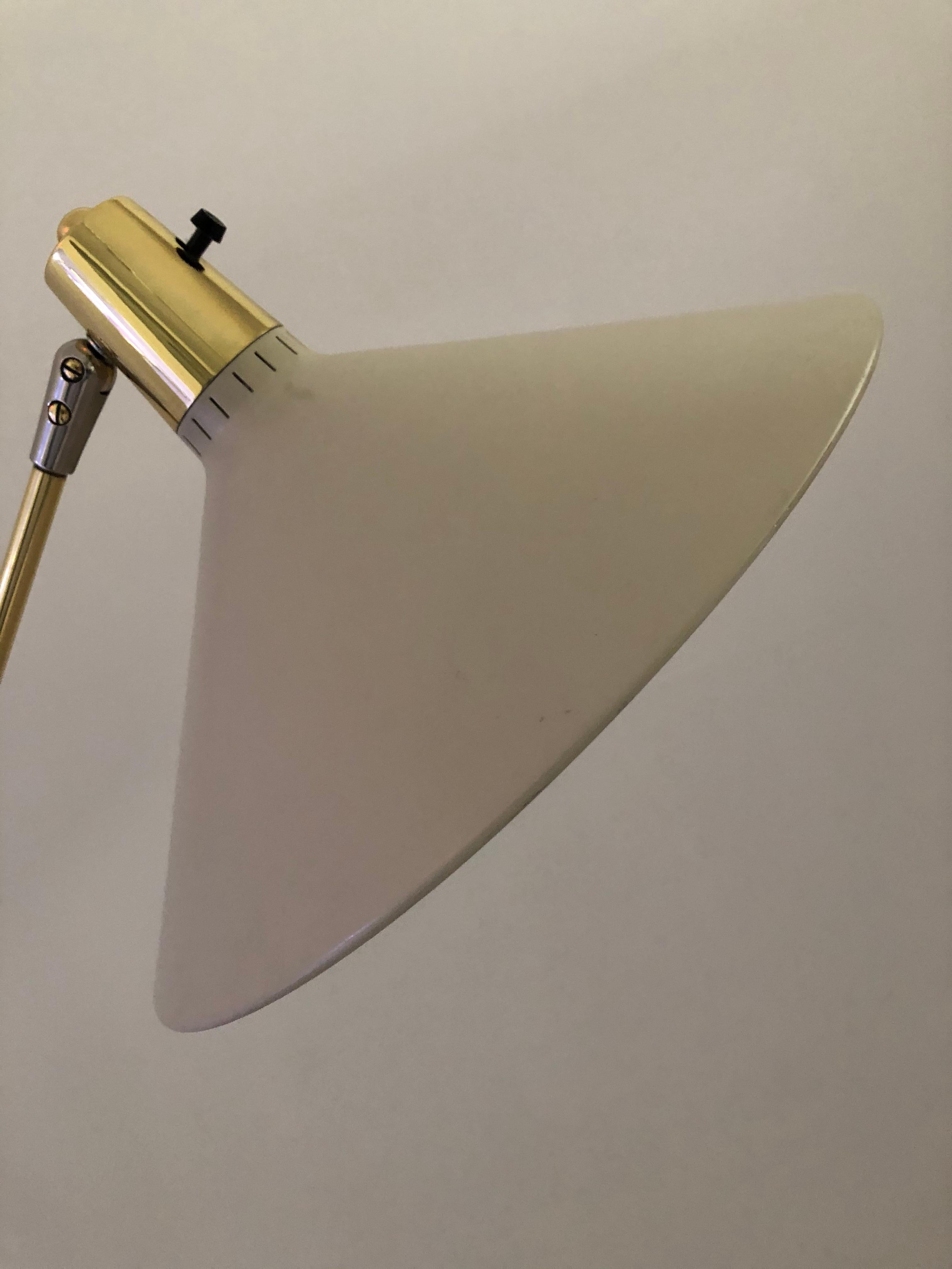 Stilnovo Midcentury Adjustable Height Swing Arm Standing Lamp/Reading Lamps 1