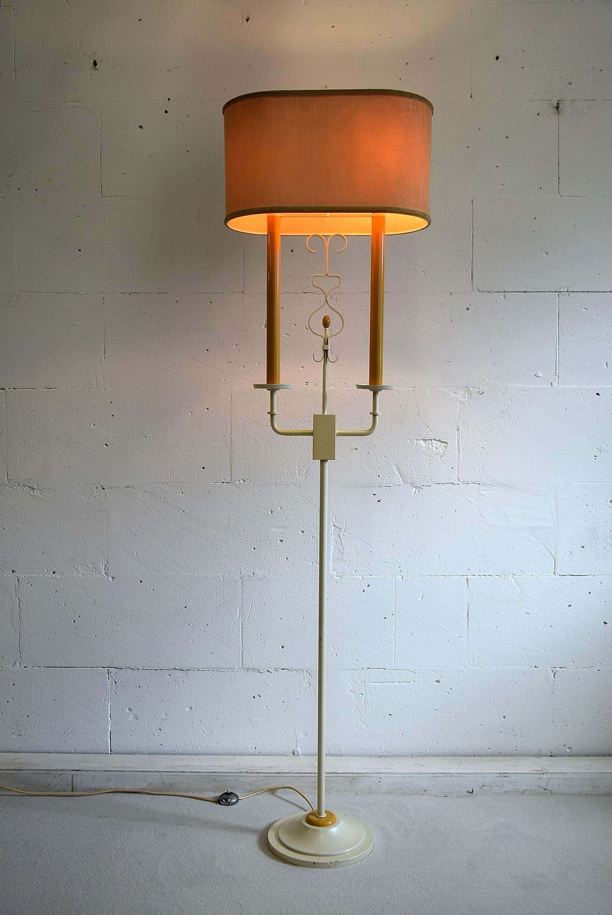 Lámpara de pie italiana de mediados de siglo de Stilnovo, años 60 en venta 5