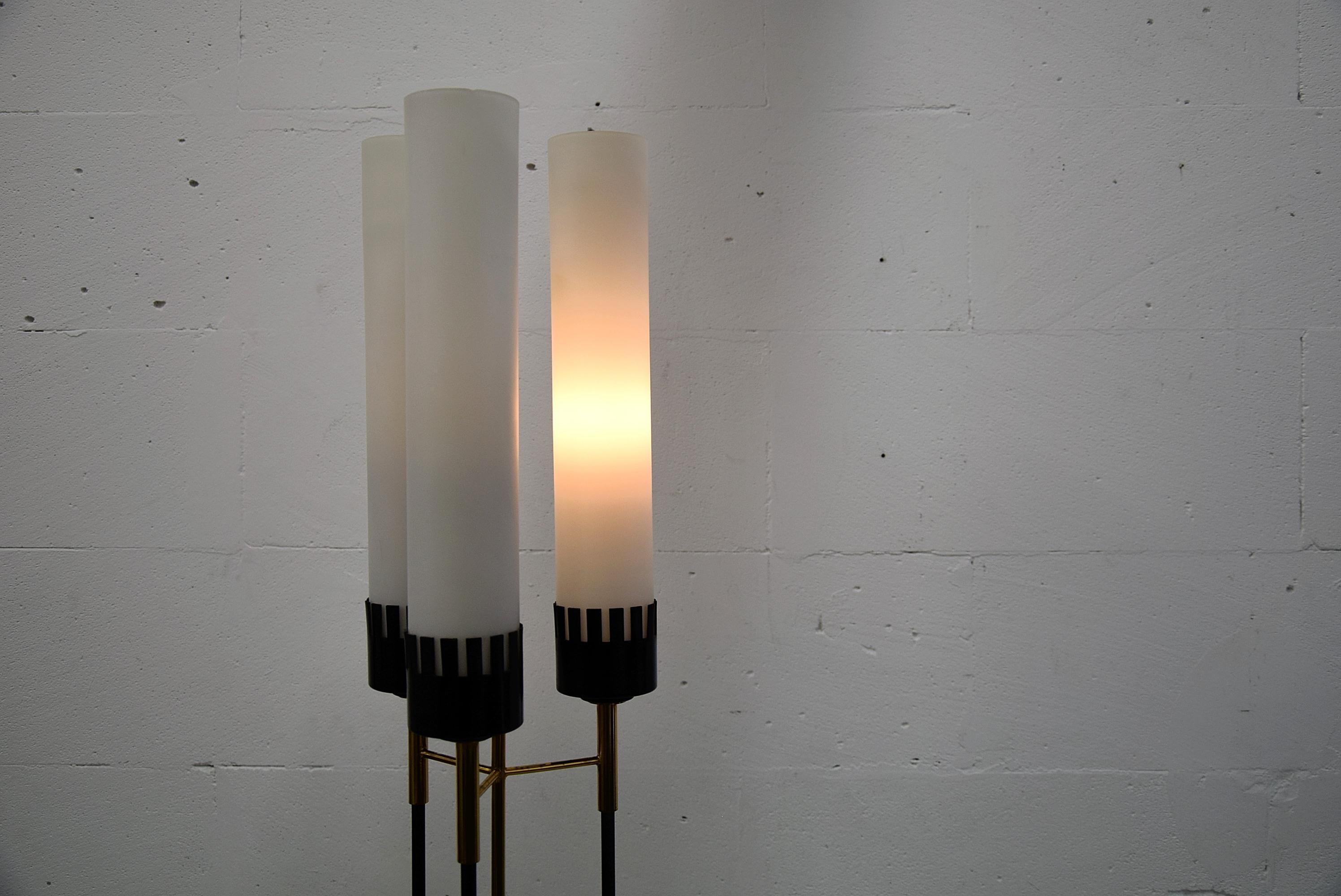 Mid-20th Century Stilnovo Mid-Century Modern Italian Floor Lamp For Sale
