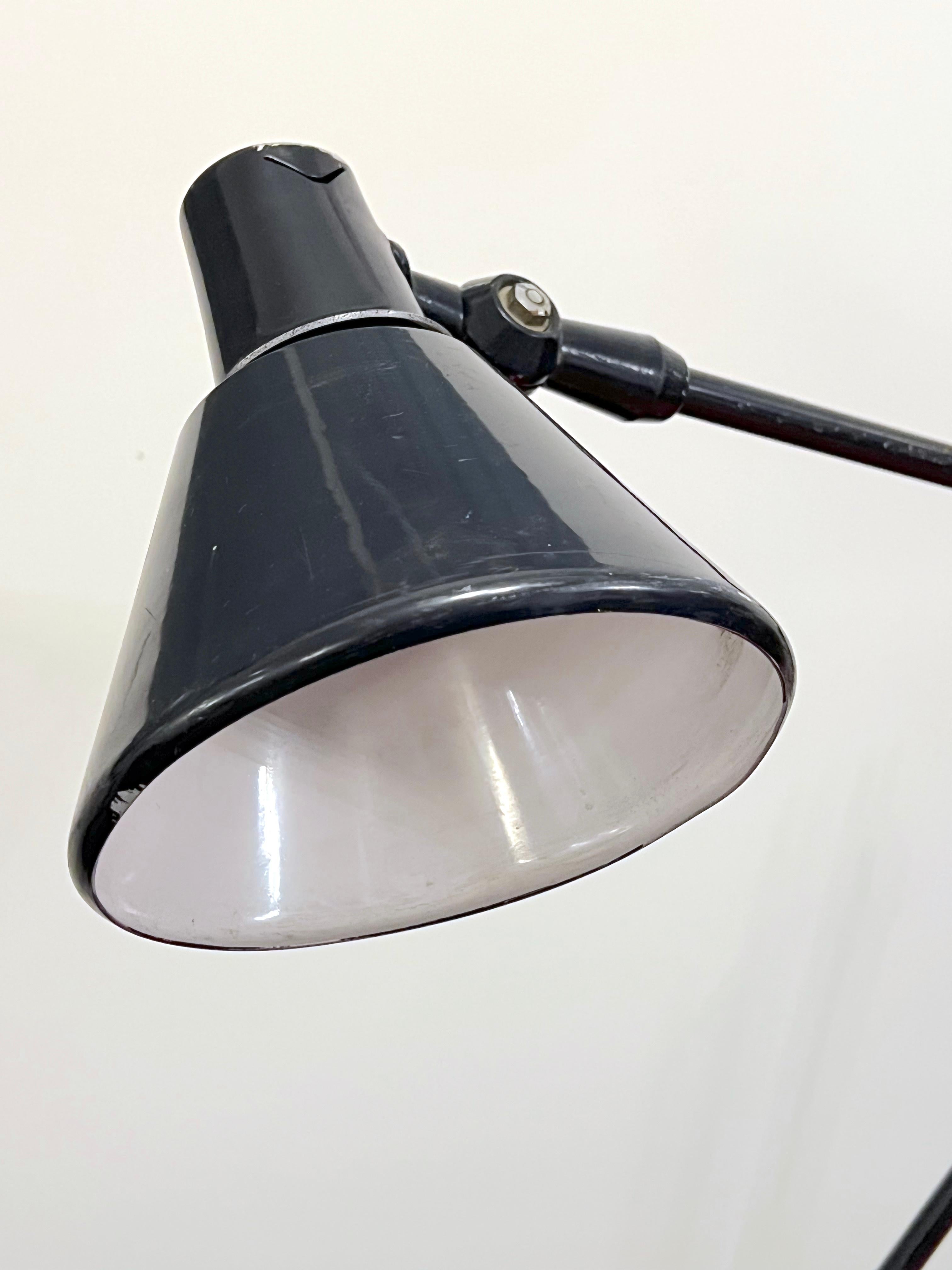 Stilnovo Milano, Large Articulated Desk Lamp from 60s, Signed For Sale 11