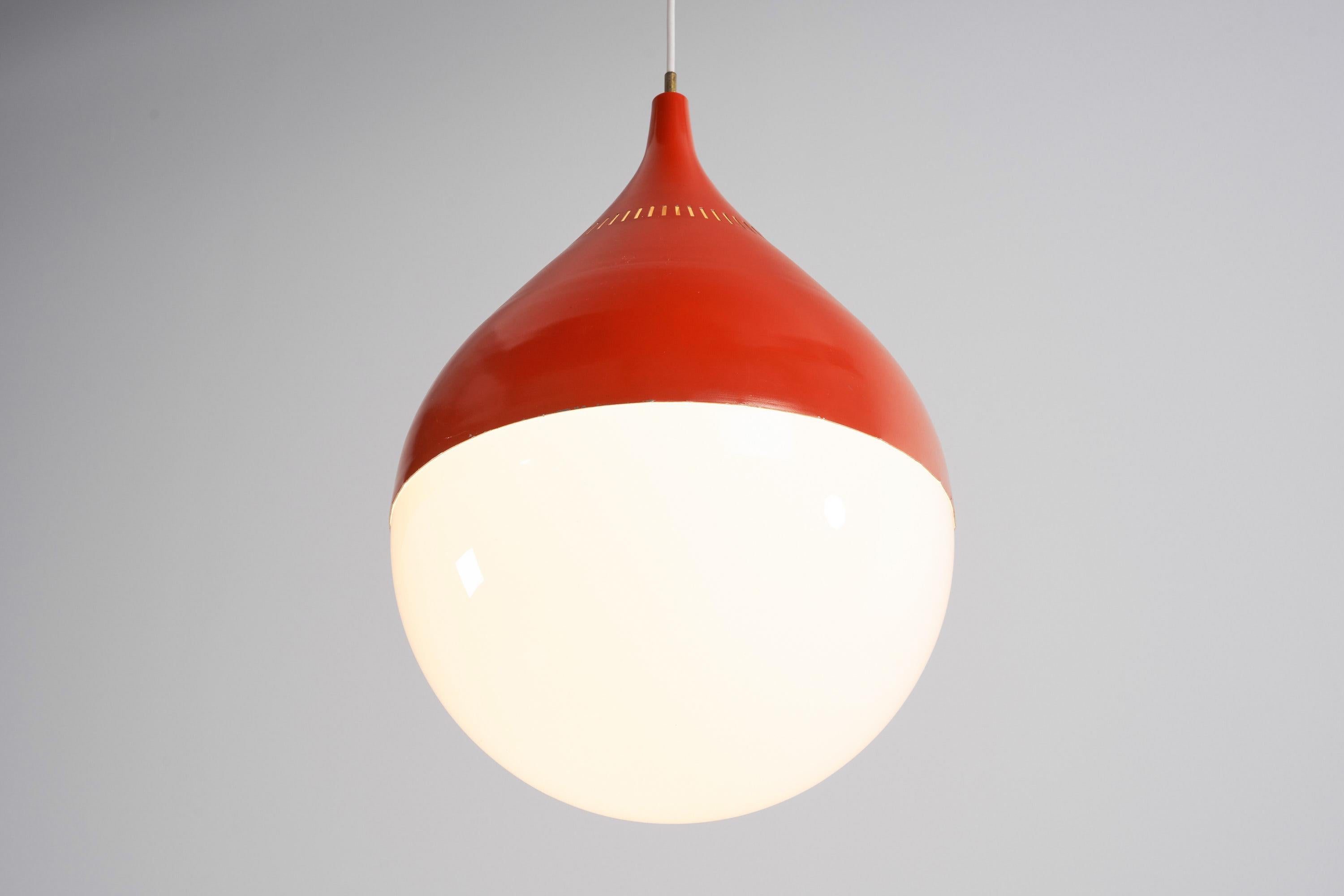 Stilnovo Model 622 Ceiling Lamp, Italy, 1959 For Sale 2