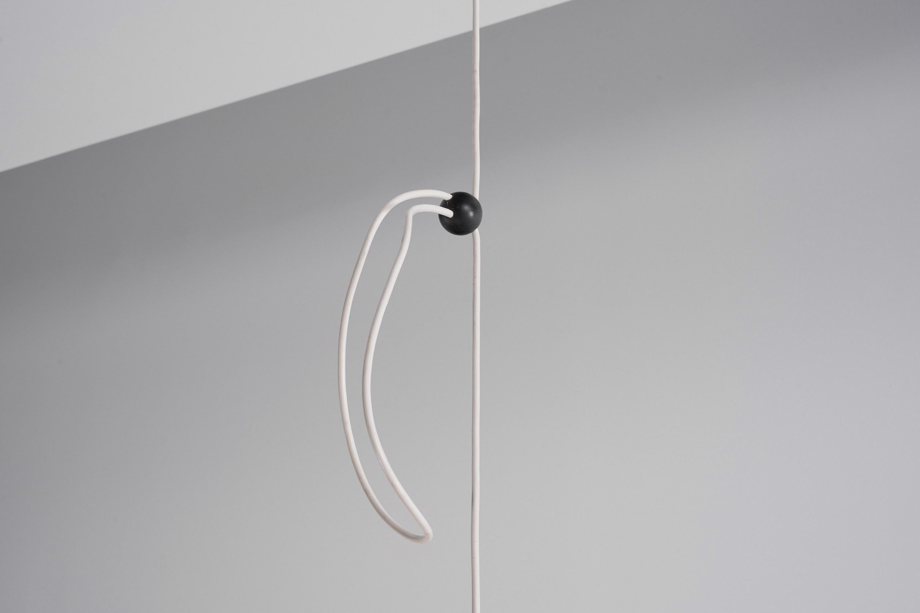 Cold-Painted Stilnovo Model 622 Ceiling Lamp, Italy, 1959
