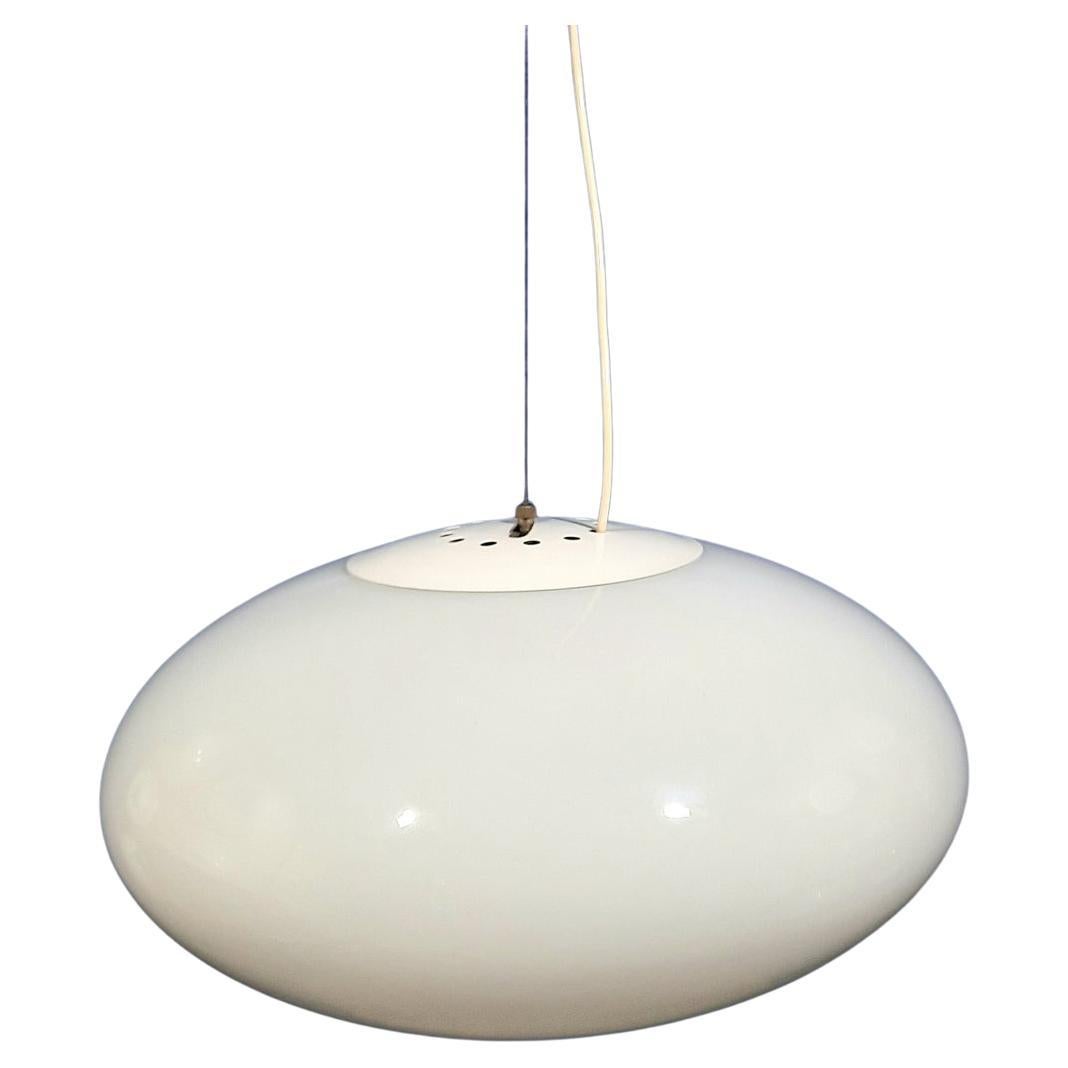 Stilnovo Modell N°1104 Ufo Milchig, 1970er Jahre