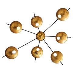 Stilnovo Original Ceiling or Wall Light Model 1036, Italy, 1950s
