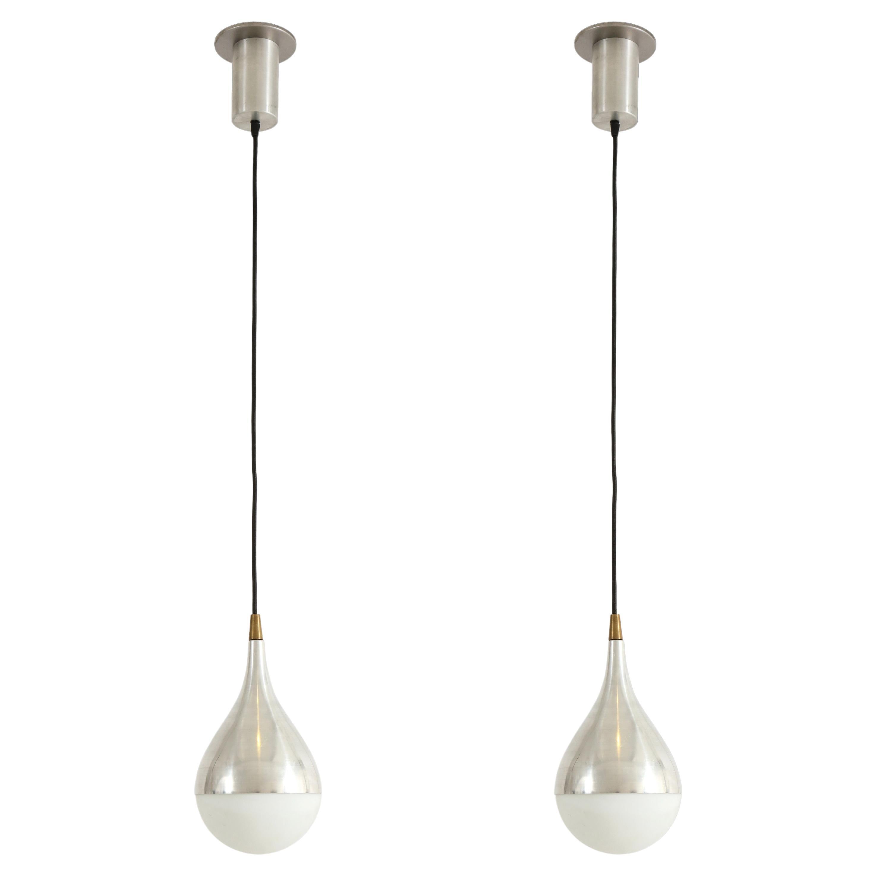 Stilnovo Pair of Rare Pendants, Italy, 1960s For Sale