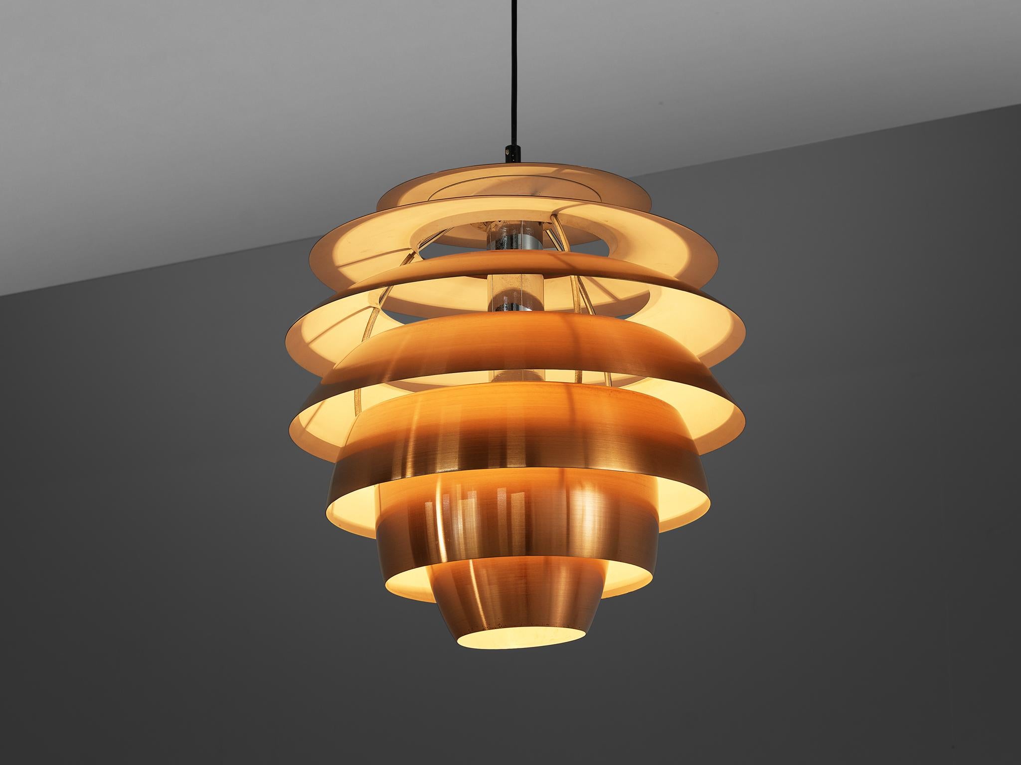 Stilnovo Pendant in Brushed Copper 2