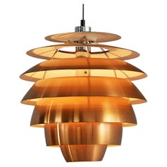 Stilnovo Pendant in Brushed Copper