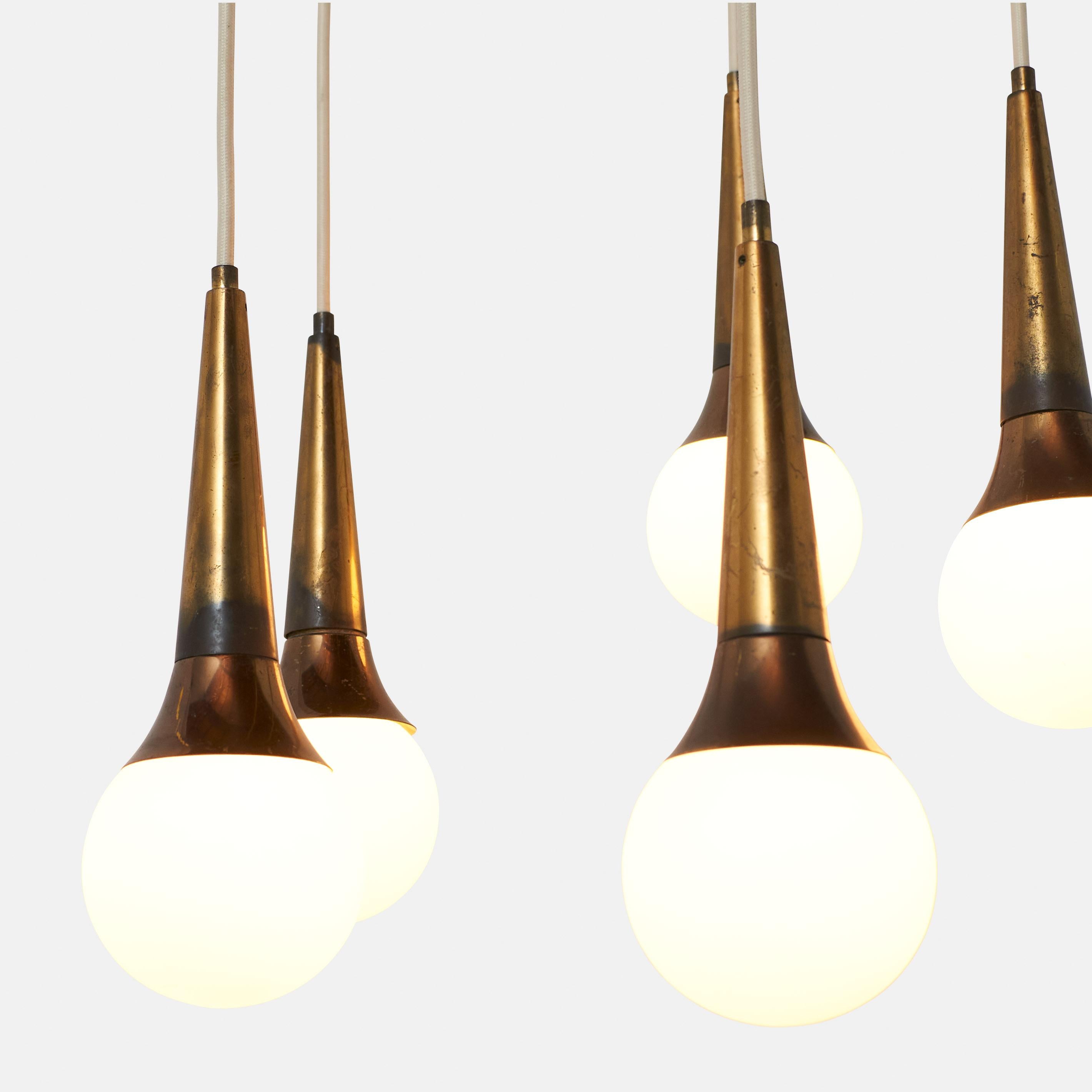 Stilnovo Pendant Lamp In Good Condition For Sale In San Francisco, CA