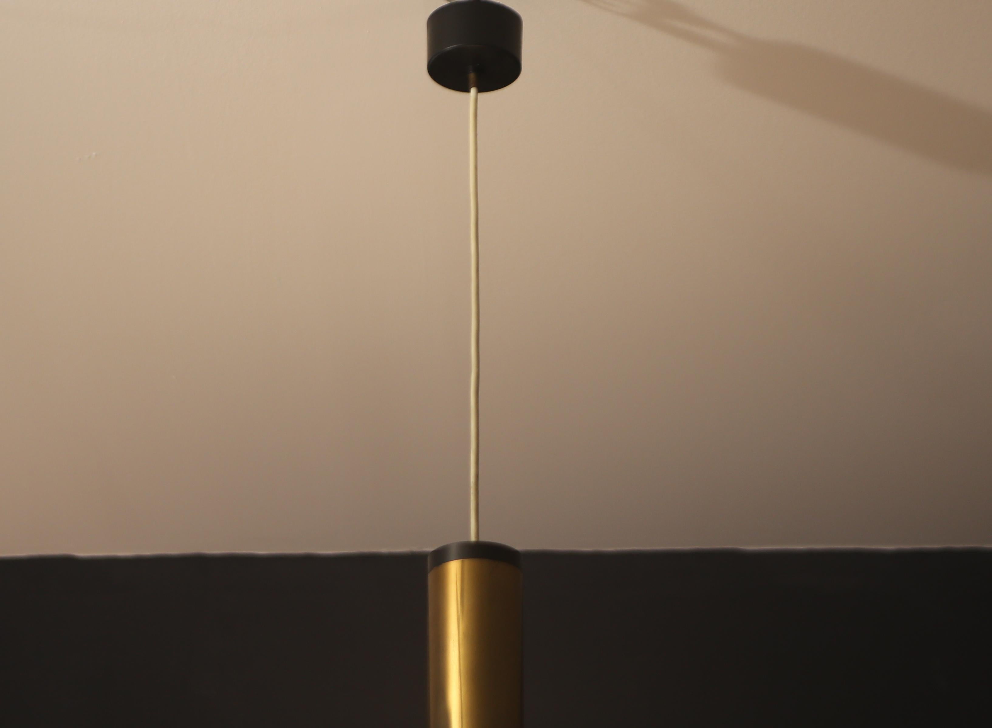 Mid-Century Modern Stilnovo Pendant Model 1135 Stilnovo, Italy, 1950s For Sale