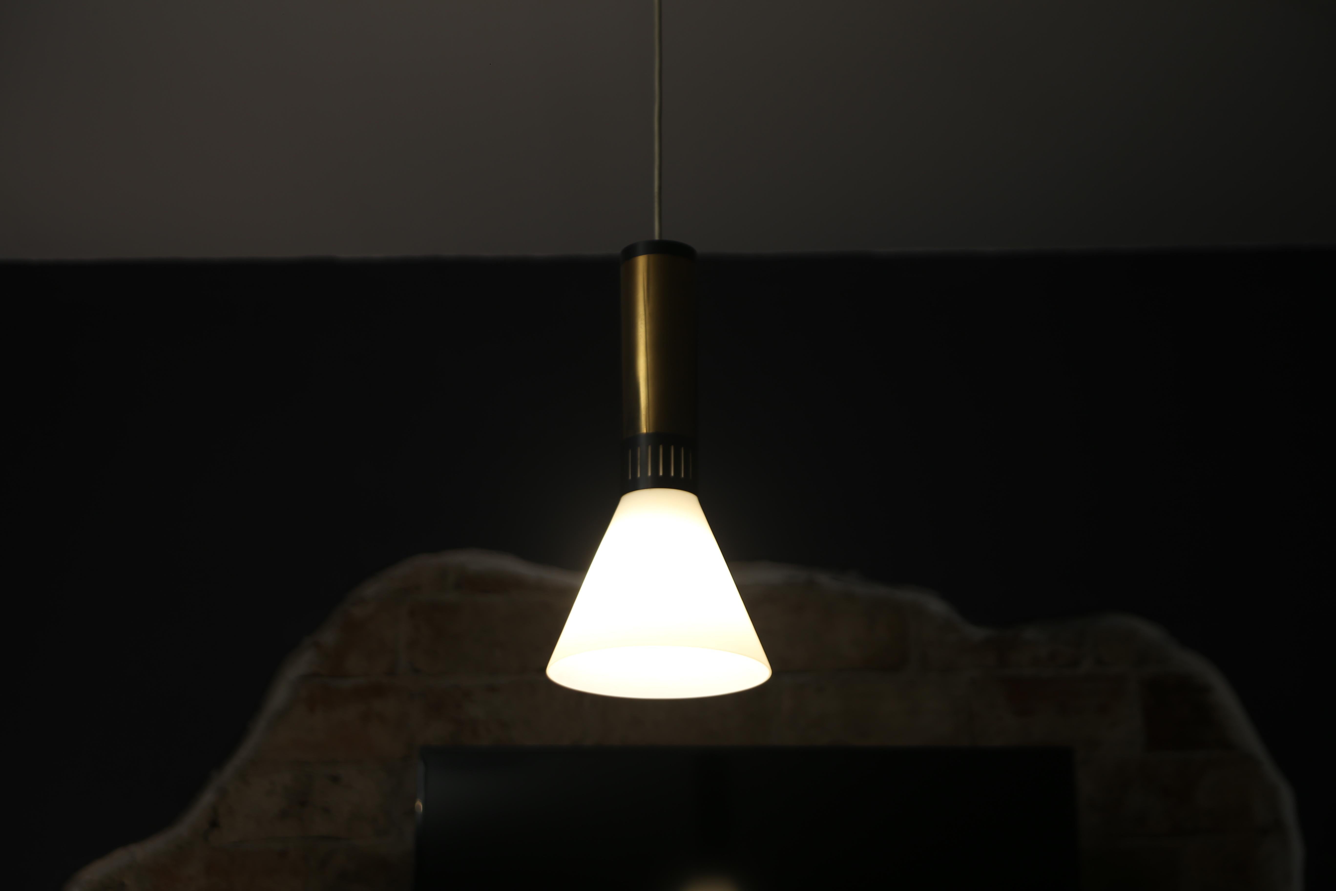 Italian Stilnovo Pendant Model 1135 Stilnovo, Italy, 1950s For Sale