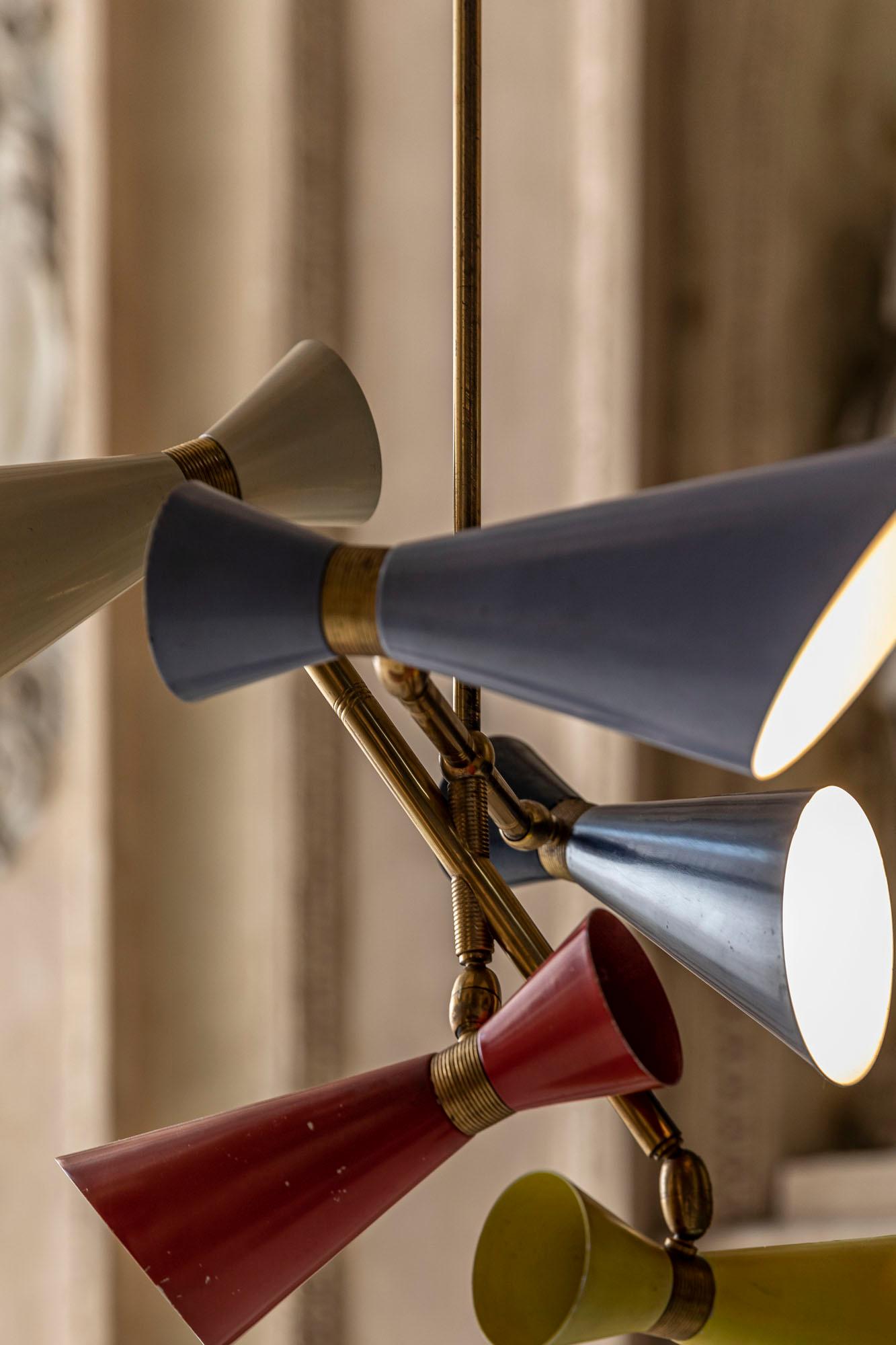 Stilnovo Pendant with Five Lights 1