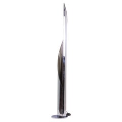 Stilnovo. Stehlampe aus poliertem Edelstahl. 1970er Jahre. LS5913589A