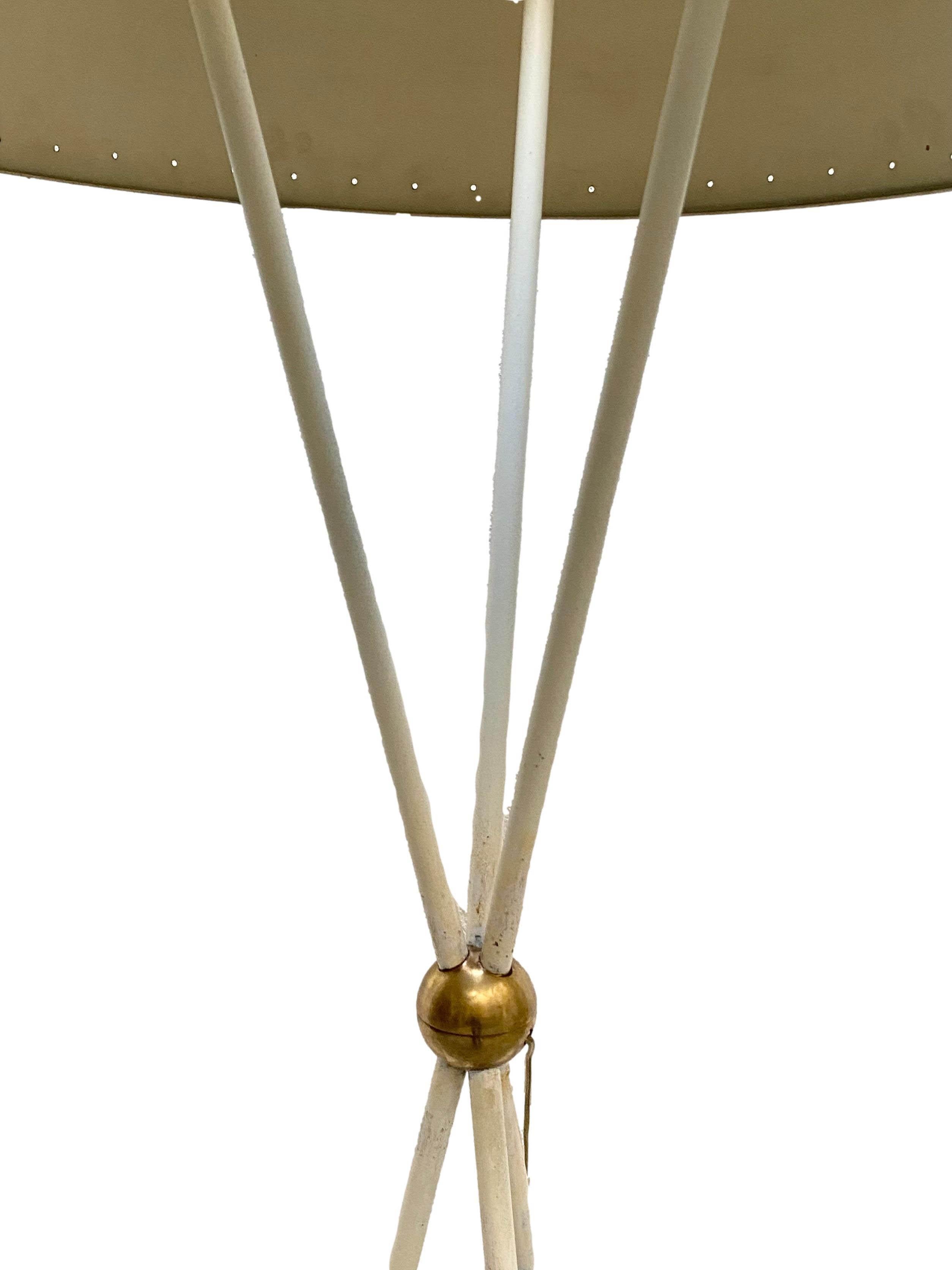 Italian Stilnovo Rare Tripod Floor Lamp, Italy 1950s