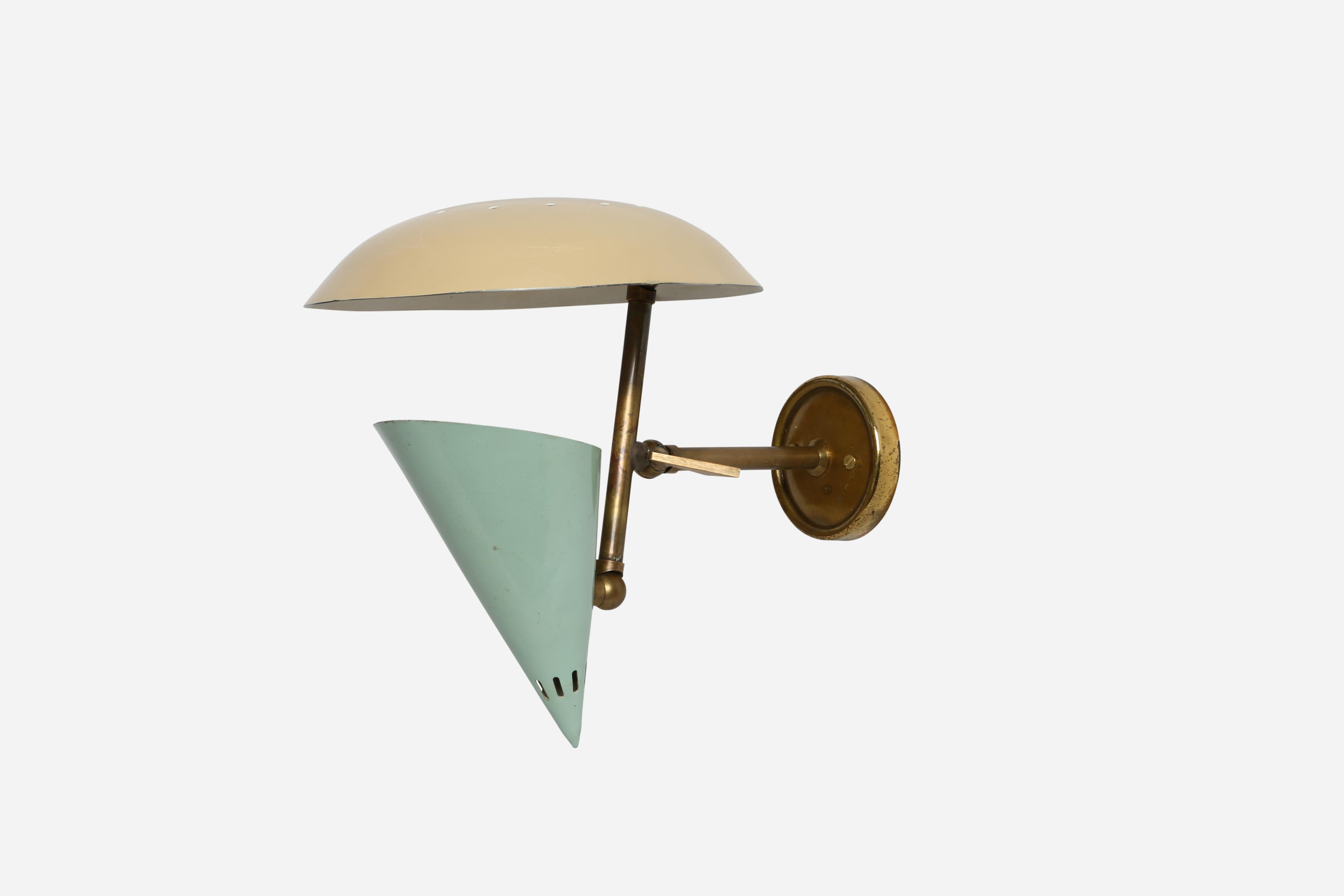 Stilnovo sconce Italy circa 1960s attributed For Sale 2