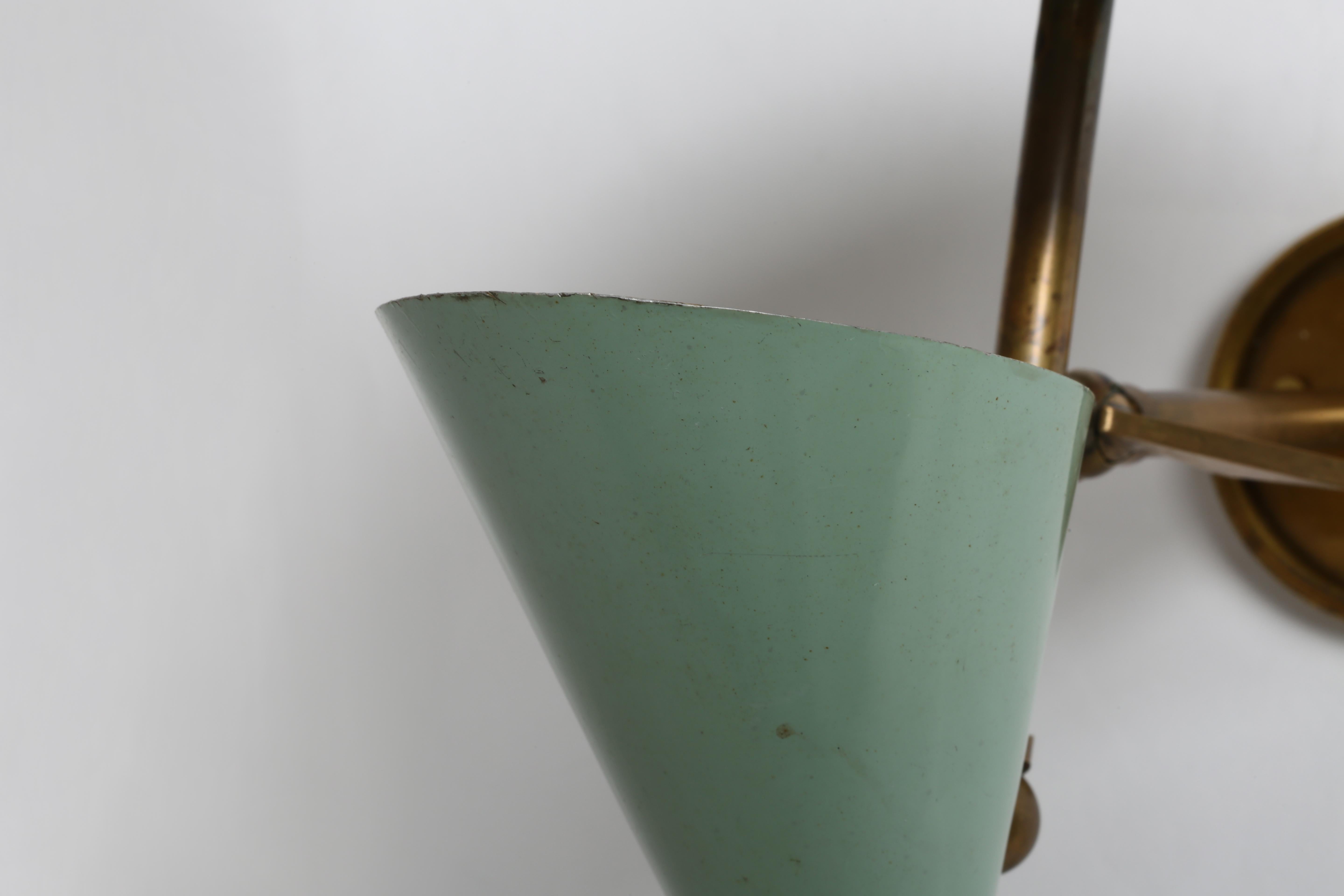 Italian Stilnovo sconce Italy circa 1960s attributed For Sale