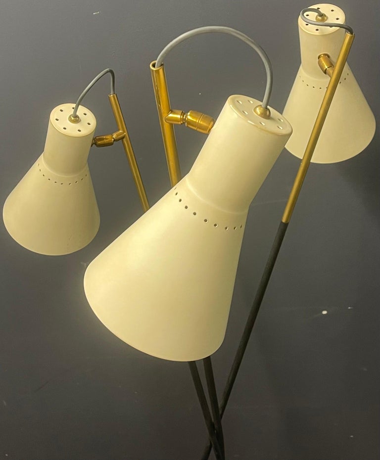 Stilnovo Signed Floor Lamp For Sale at 1stDibs