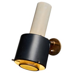 Stilnovo Signed Mid Century Wall Sconce