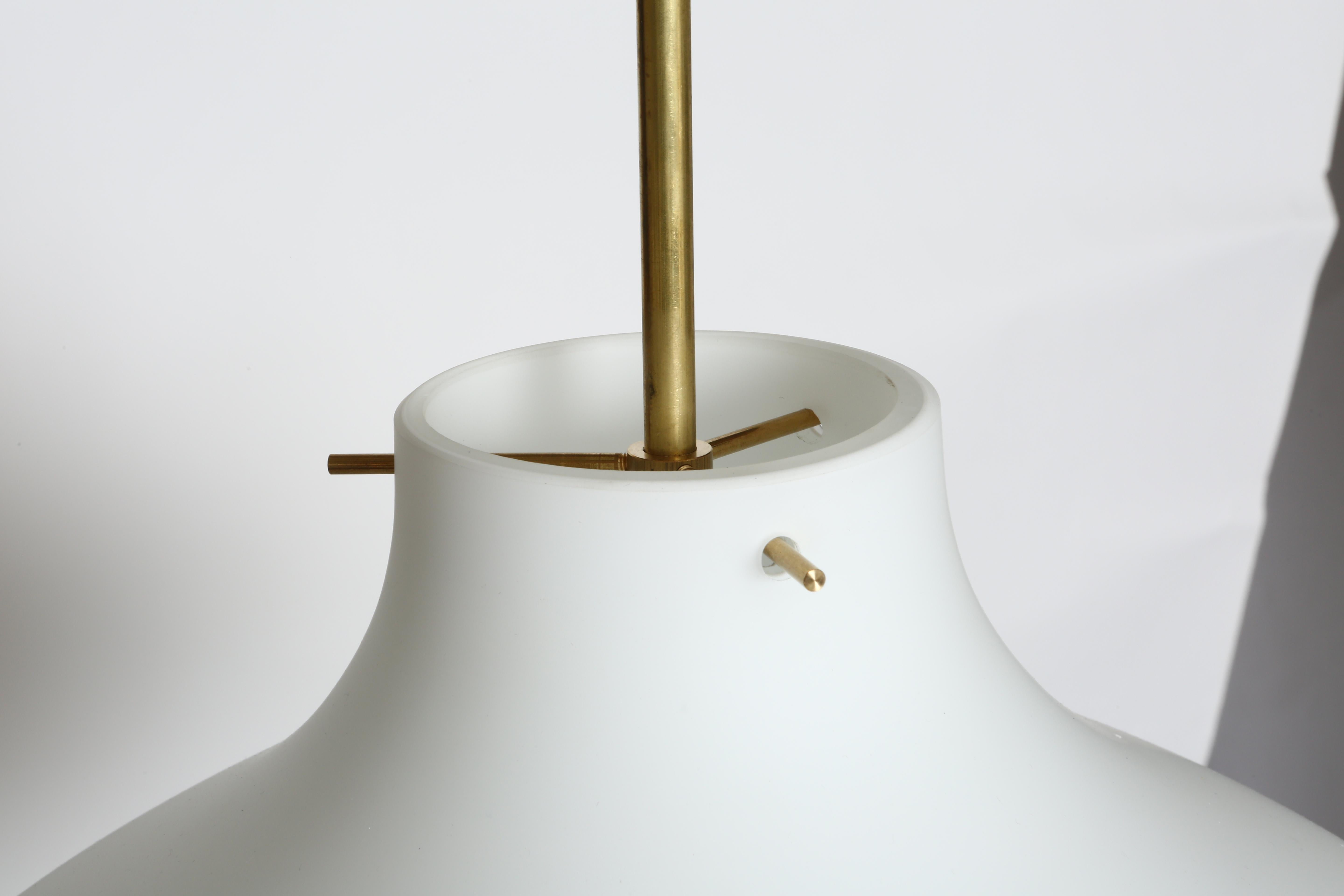 Mid-Century Modern Stilnovo style ceiling light For Sale
