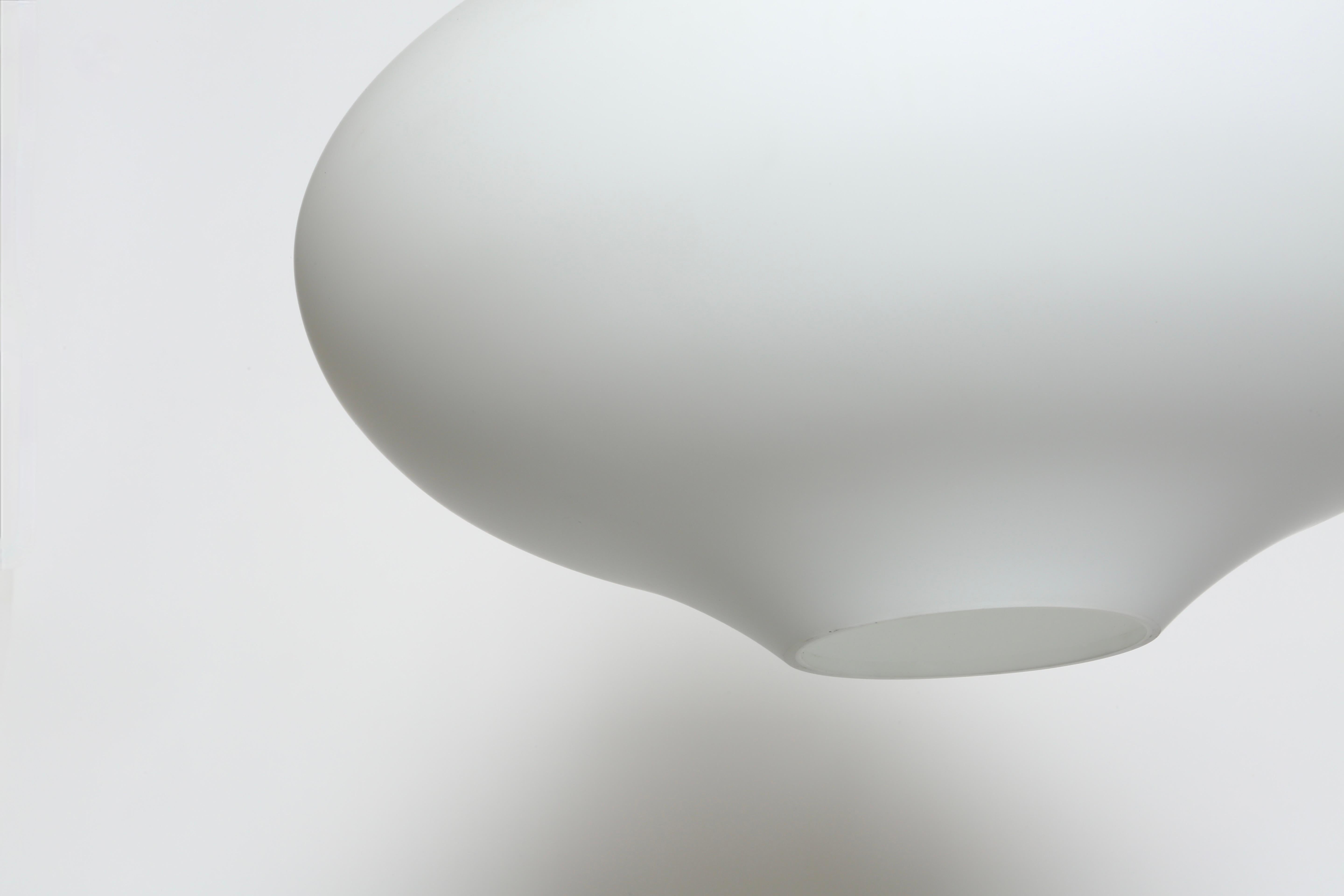 Italian Stilnovo style ceiling light For Sale