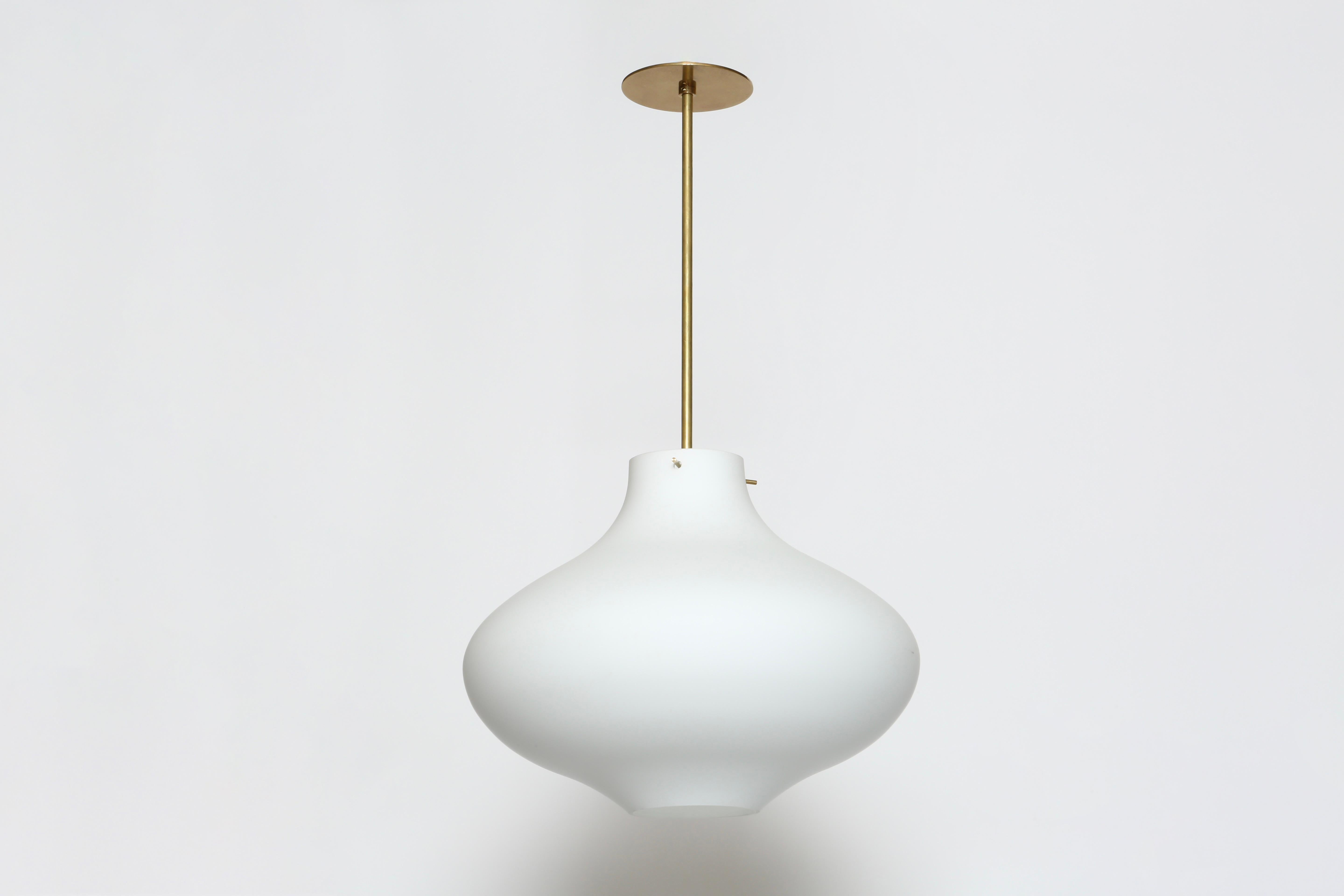 Stilnovo style ceiling light For Sale 1