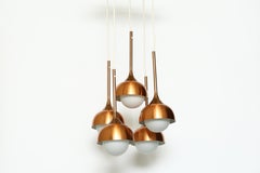 Pendente da soffitto in stile Stilnovo, Italia circa 1960