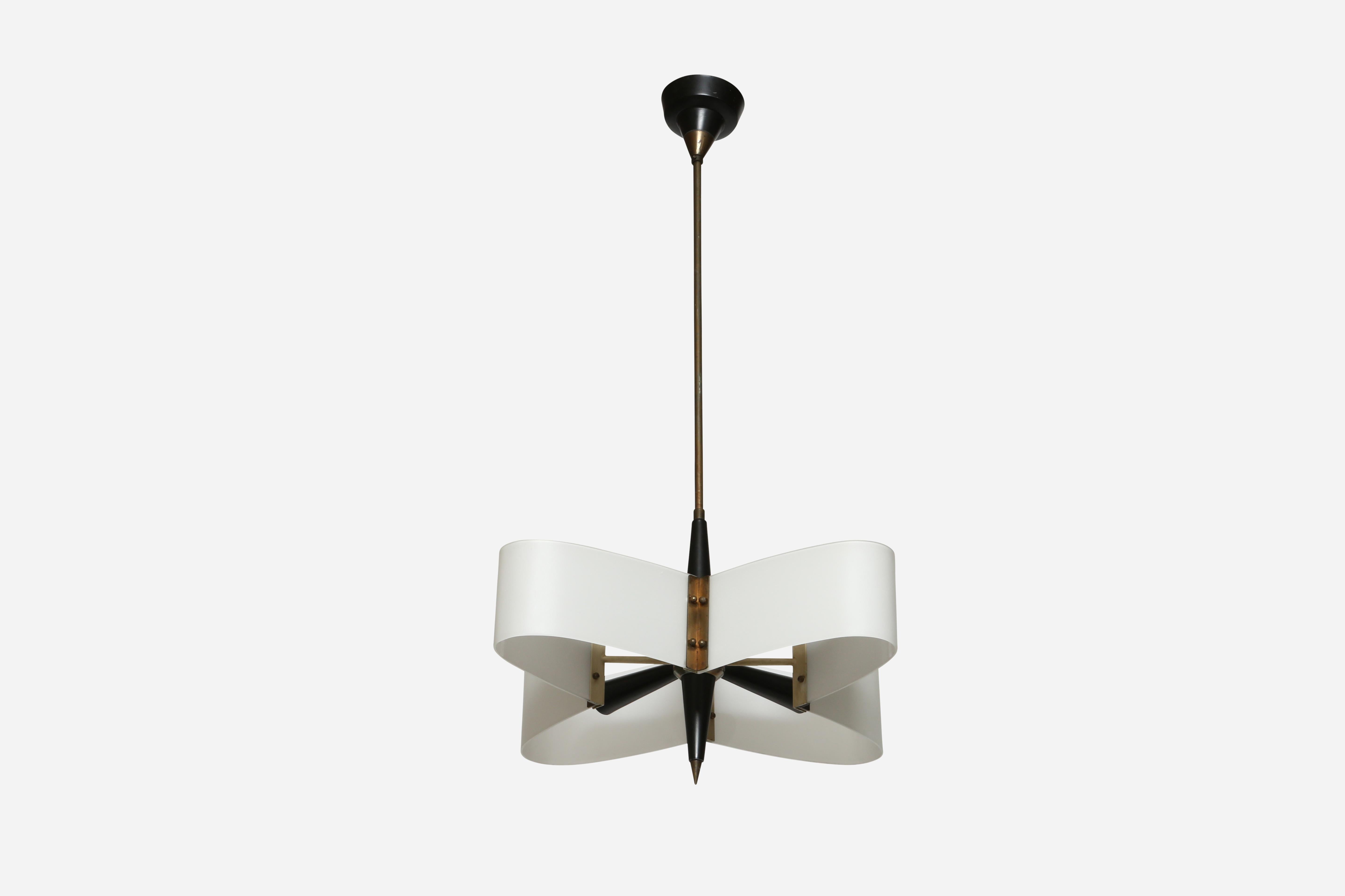 Ciondolo da soffitto in stile Stilnovo, Italia circa 1960 in vendita 3