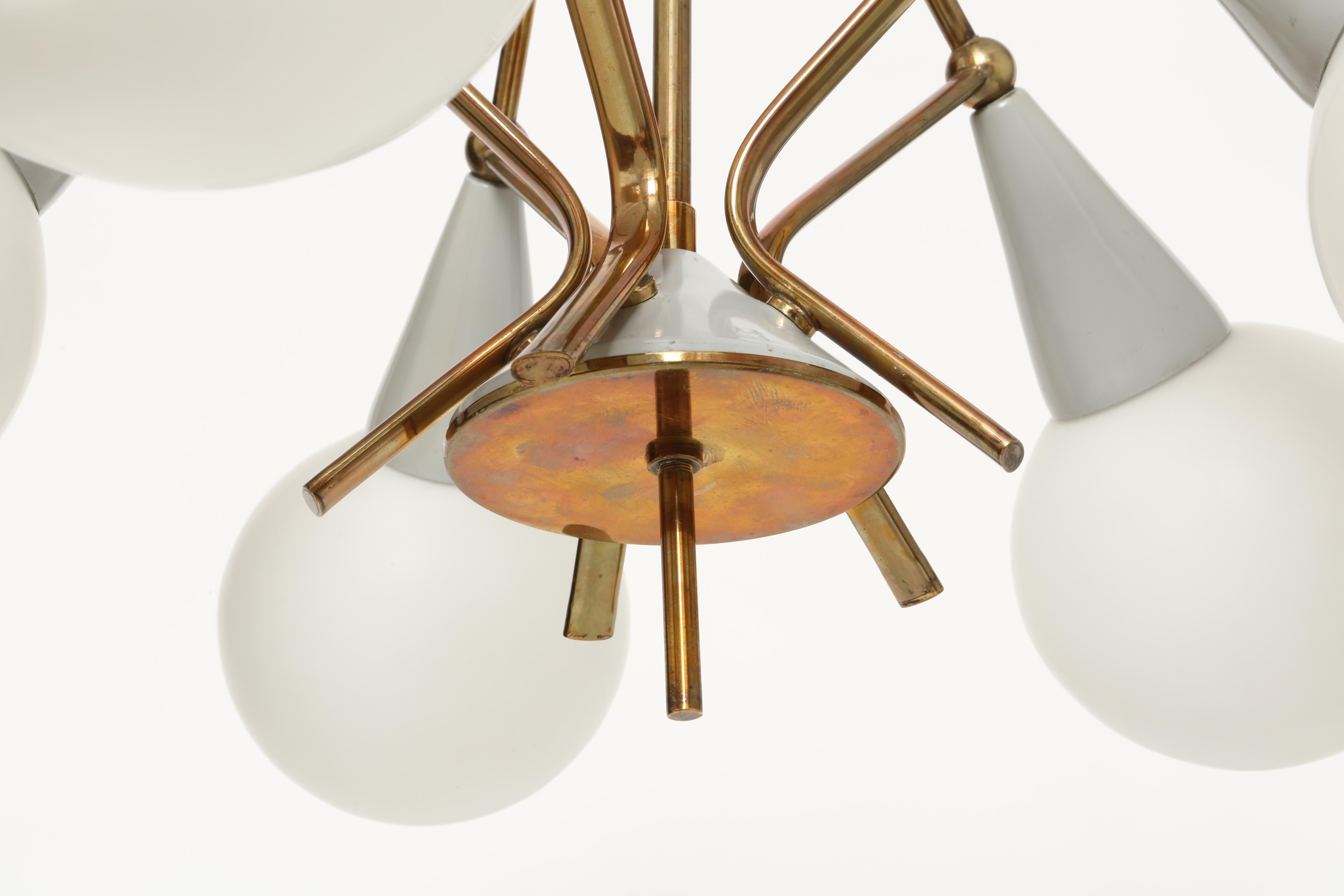 Stilnovo Style Chandelier 4