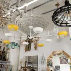 Stilnovo Style Eight-Arm Chandelier by Spark Interior