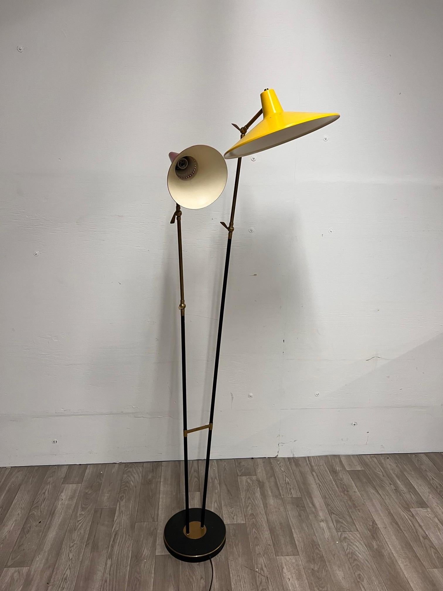 Stilnovo Style Floor Lamp For Sale 2