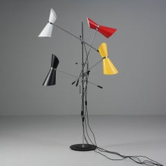 Stilnovo -style Floor Lamp, Italy, 1980/1990s