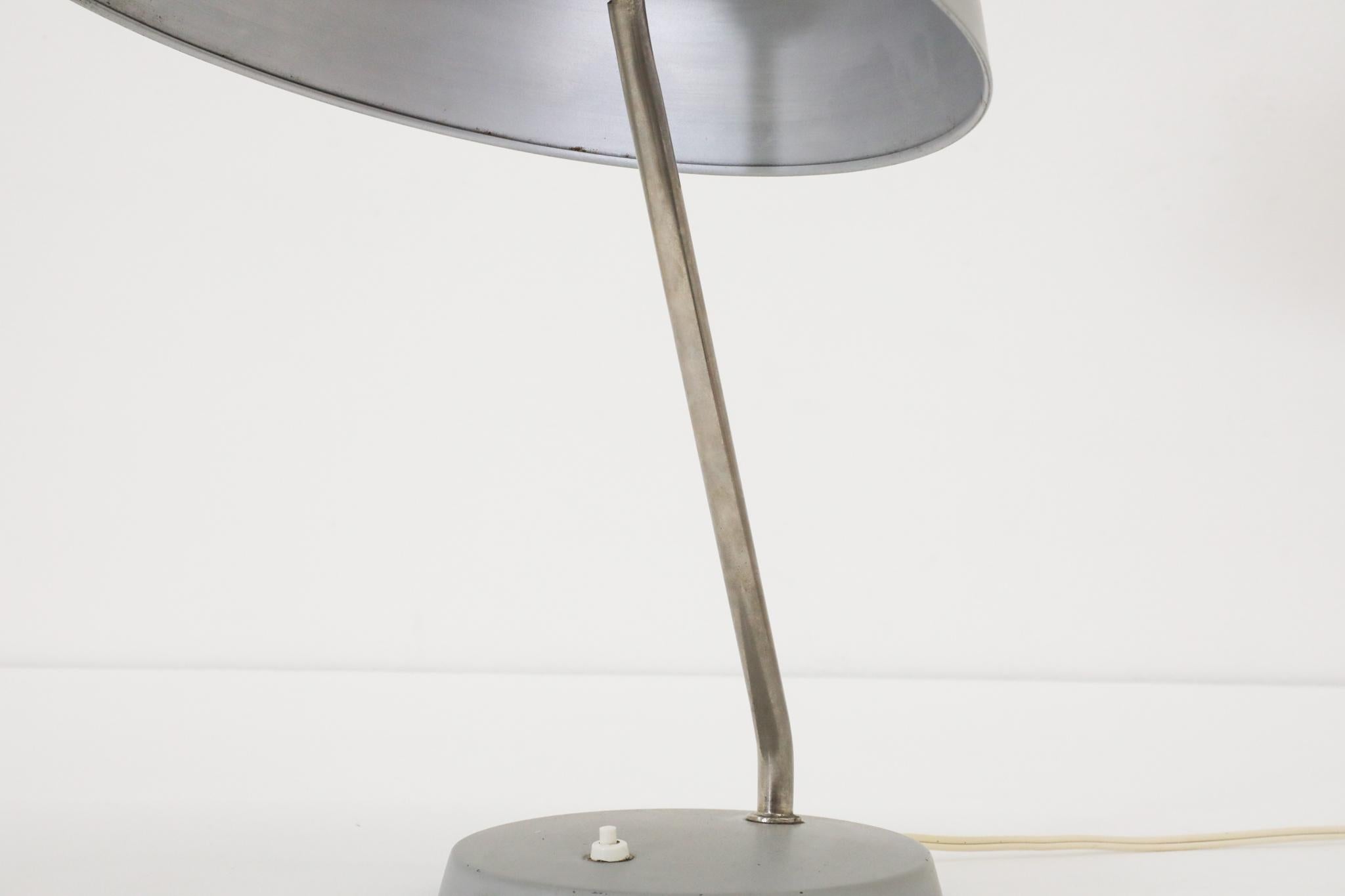 Stilnovo Style Industrial Desk Lamps by V.E.B NARVA Leuchten For Sale 5
