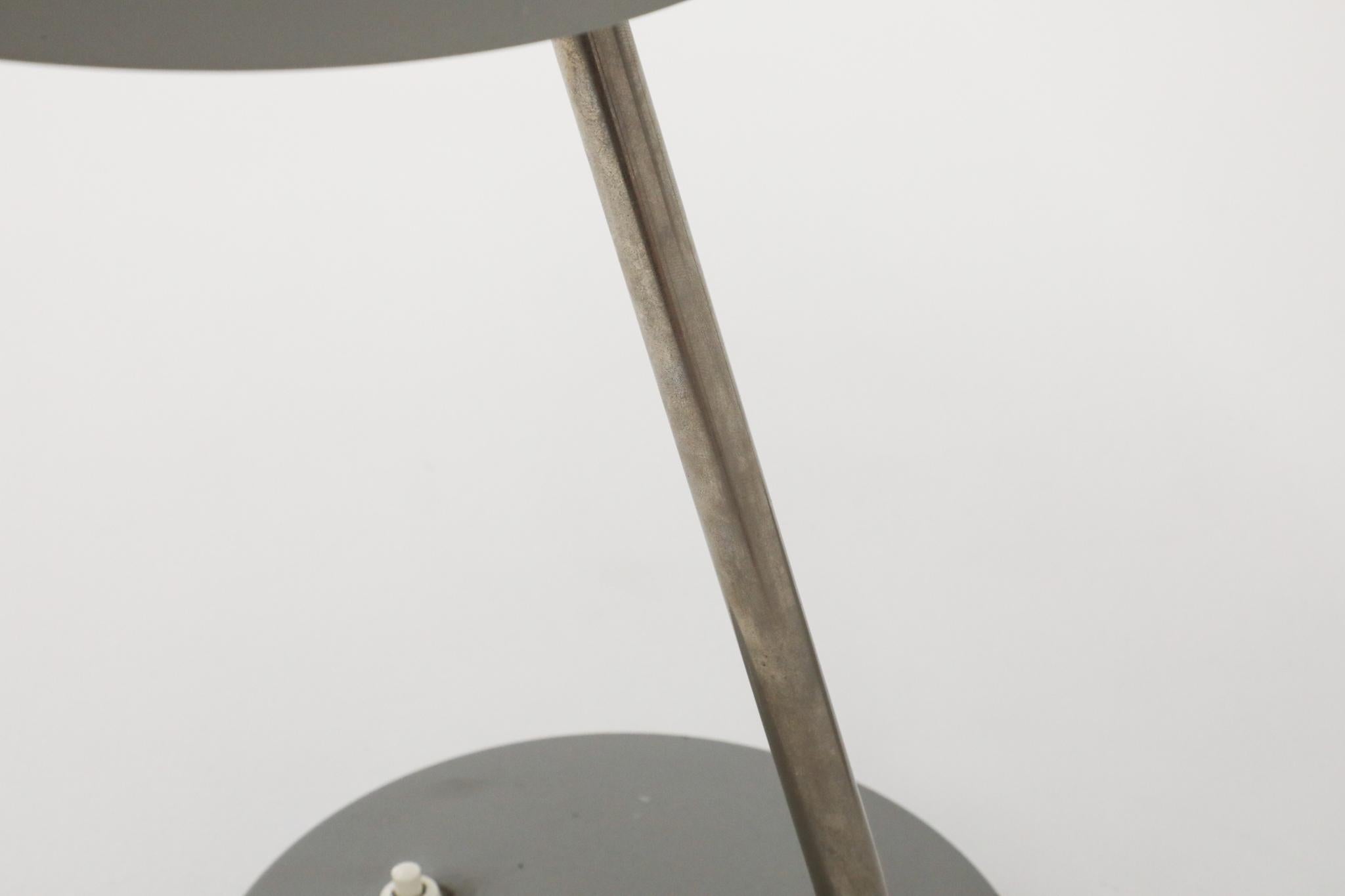 Stilnovo Style Industrial Desk Lamps by V.E.B NARVA Leuchten For Sale 8