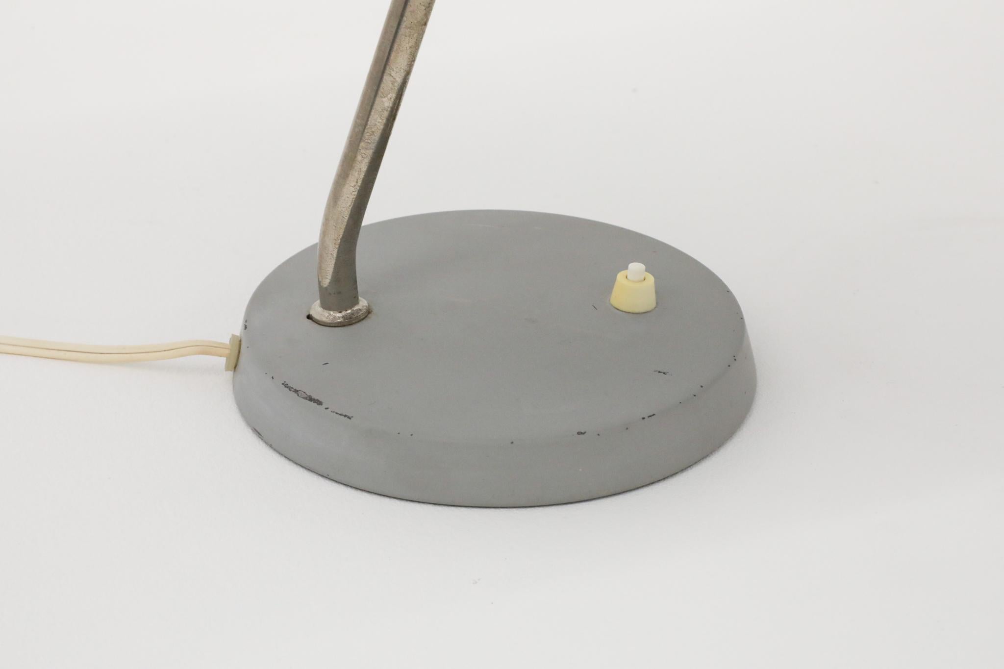 Stilnovo Style Industrial Desk Lamps by V.E.B NARVA Leuchten For Sale 10
