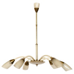 Stilnovo Style Italian Chandelier