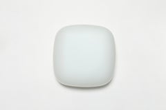 Stilnovo style Italian opaline glass sconce, Italy circa 1960s