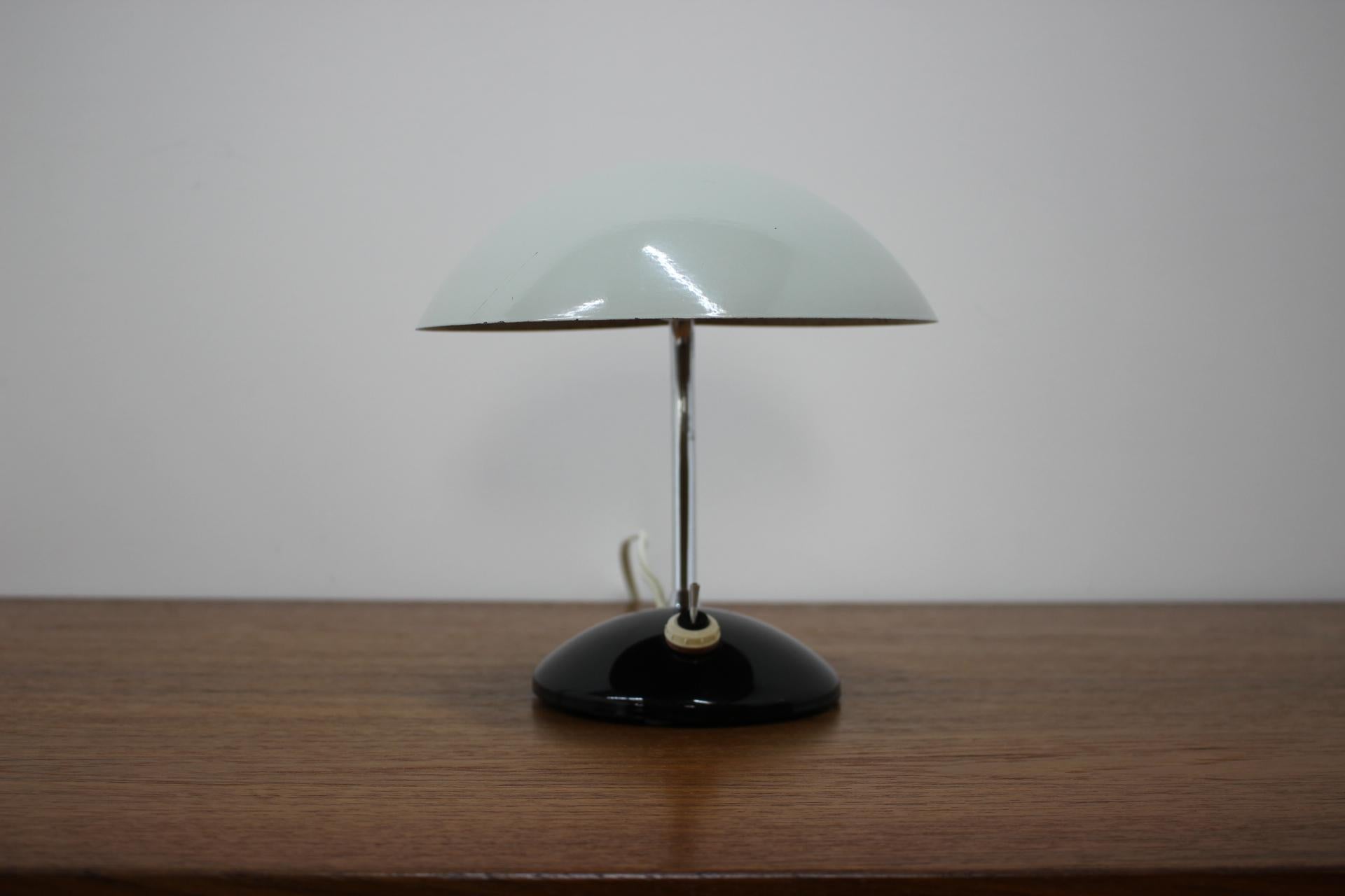 Stilnovo Style Small Table Lamp / Drukov, 1970s In Good Condition For Sale In Praha, CZ