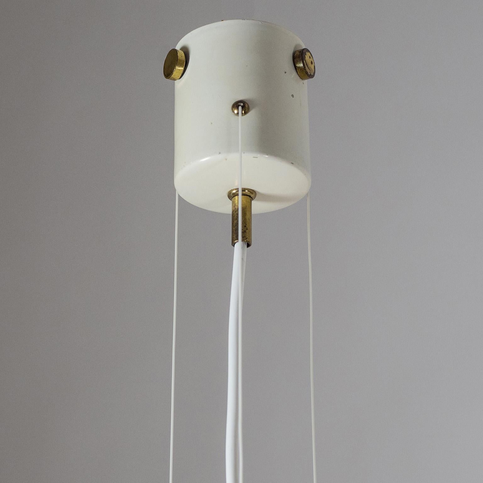 Mid-20th Century Stilnovo Suspension Light, 1950s For Sale