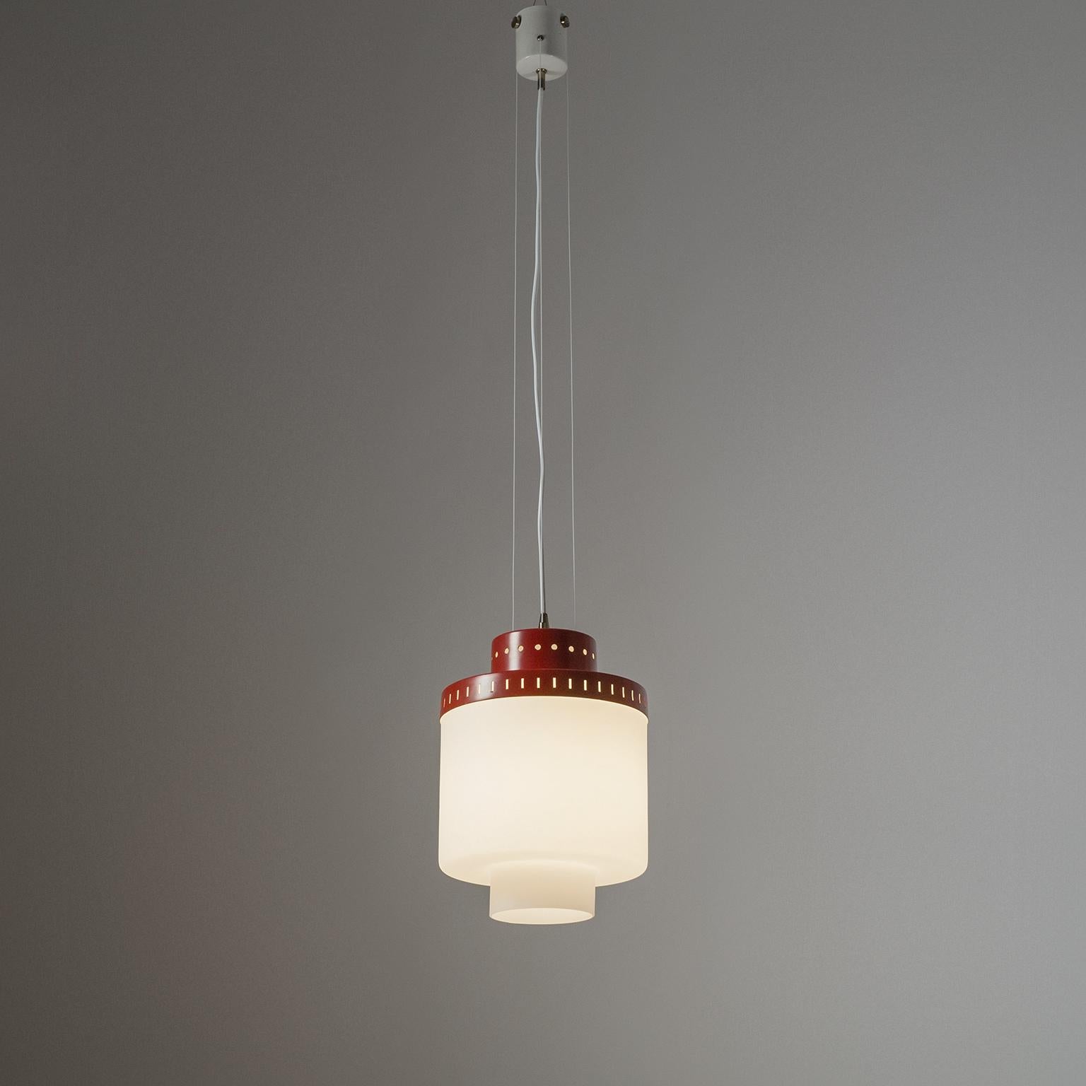 Stilnovo Suspension Light, 1950s For Sale 2