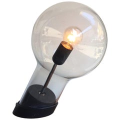 Stilnov StilTischlampe Glas Ghisa Metall:: 1960:: Italien